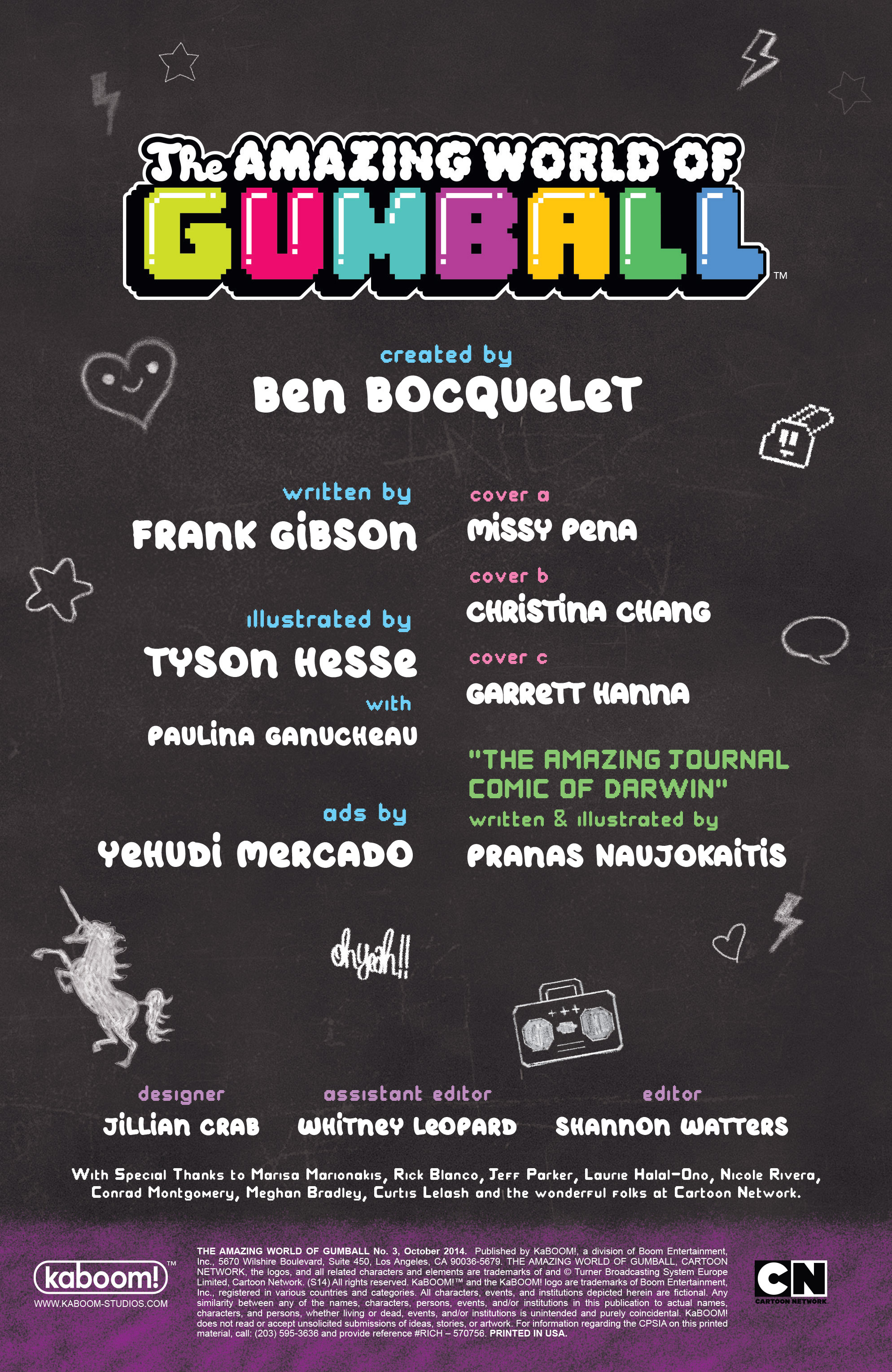 Read online The Amazing World of Gumball comic -  Issue #3 - 2