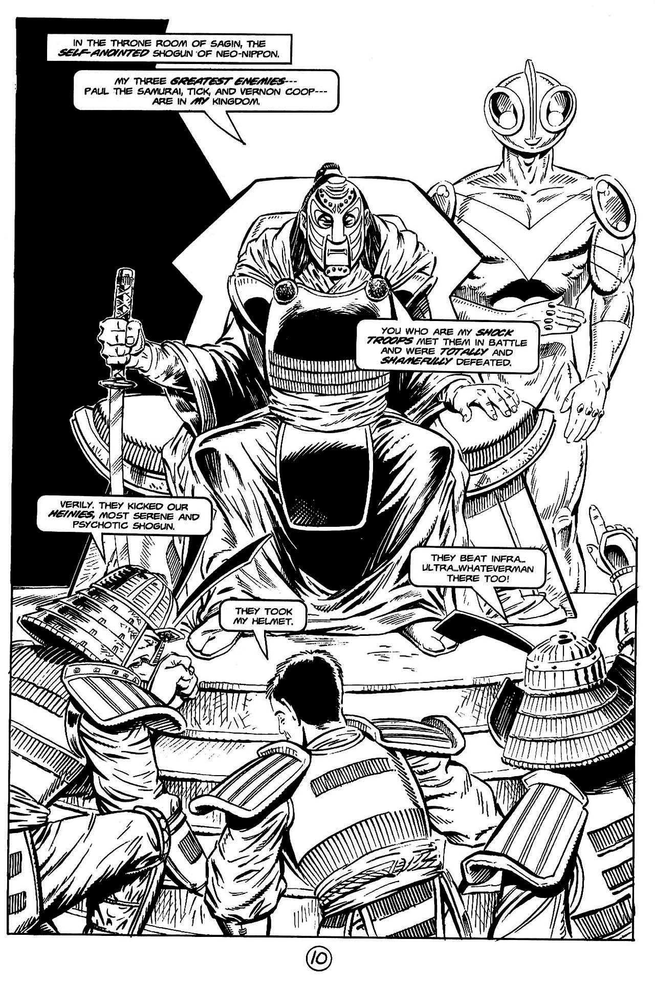 Read online Paul the Samurai (1992) comic -  Issue #10 - 12