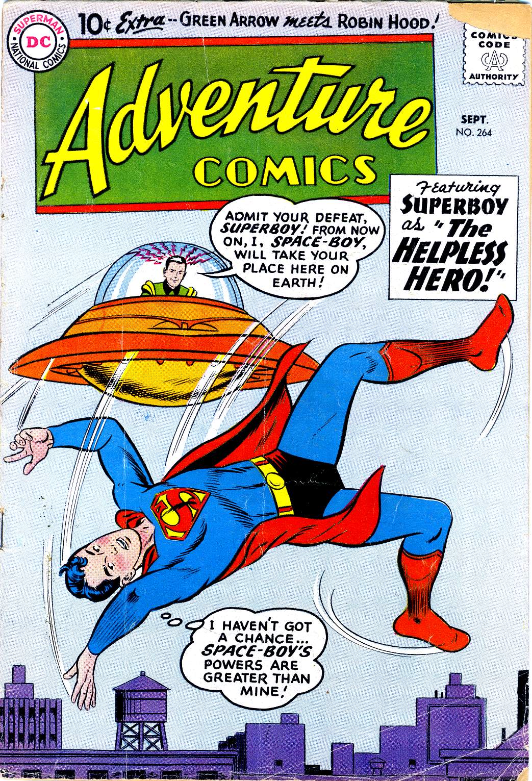 Read online Adventure Comics (1938) comic -  Issue #264 - 1