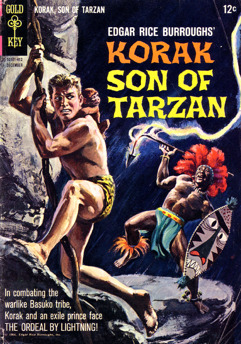 Read online Korak, Son of Tarzan (1964) comic -  Issue #6 - 1