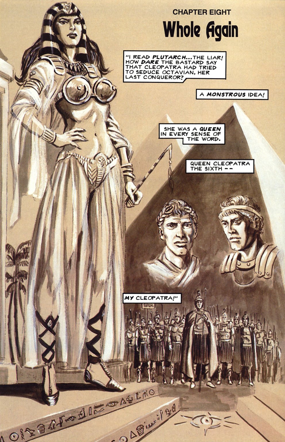 Read online Anne Rice's The Mummy or Ramses the Damned comic -  Issue #8 - 9