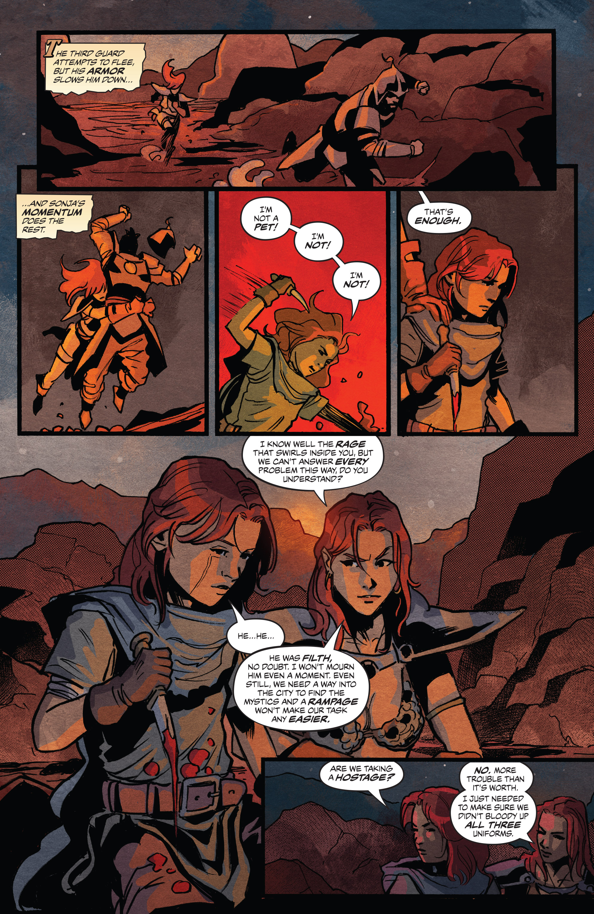 Read online Unbreakable Red Sonja comic -  Issue #3 - 19