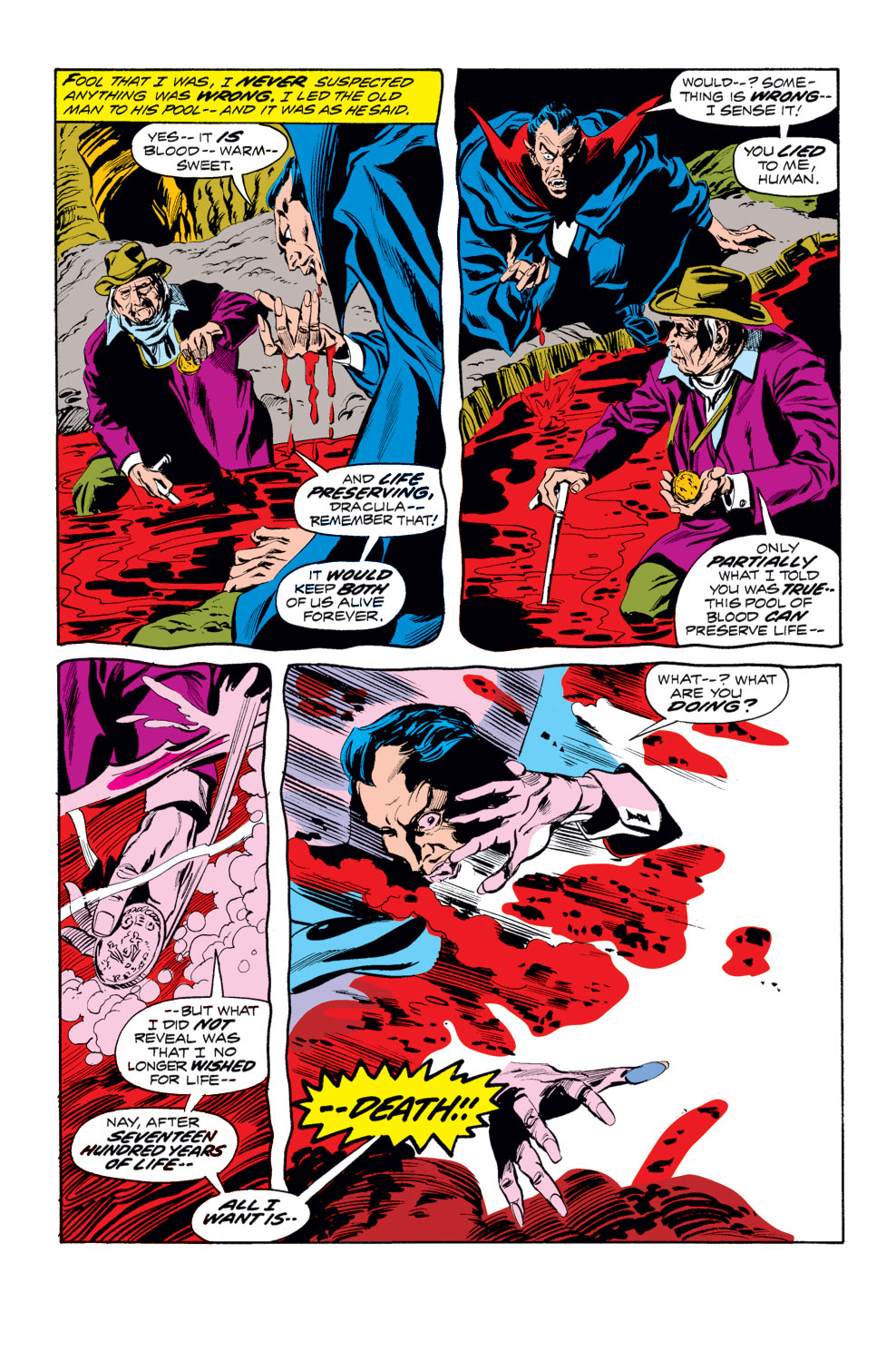 Read online Tomb of Dracula (1972) comic -  Issue #15 - 13