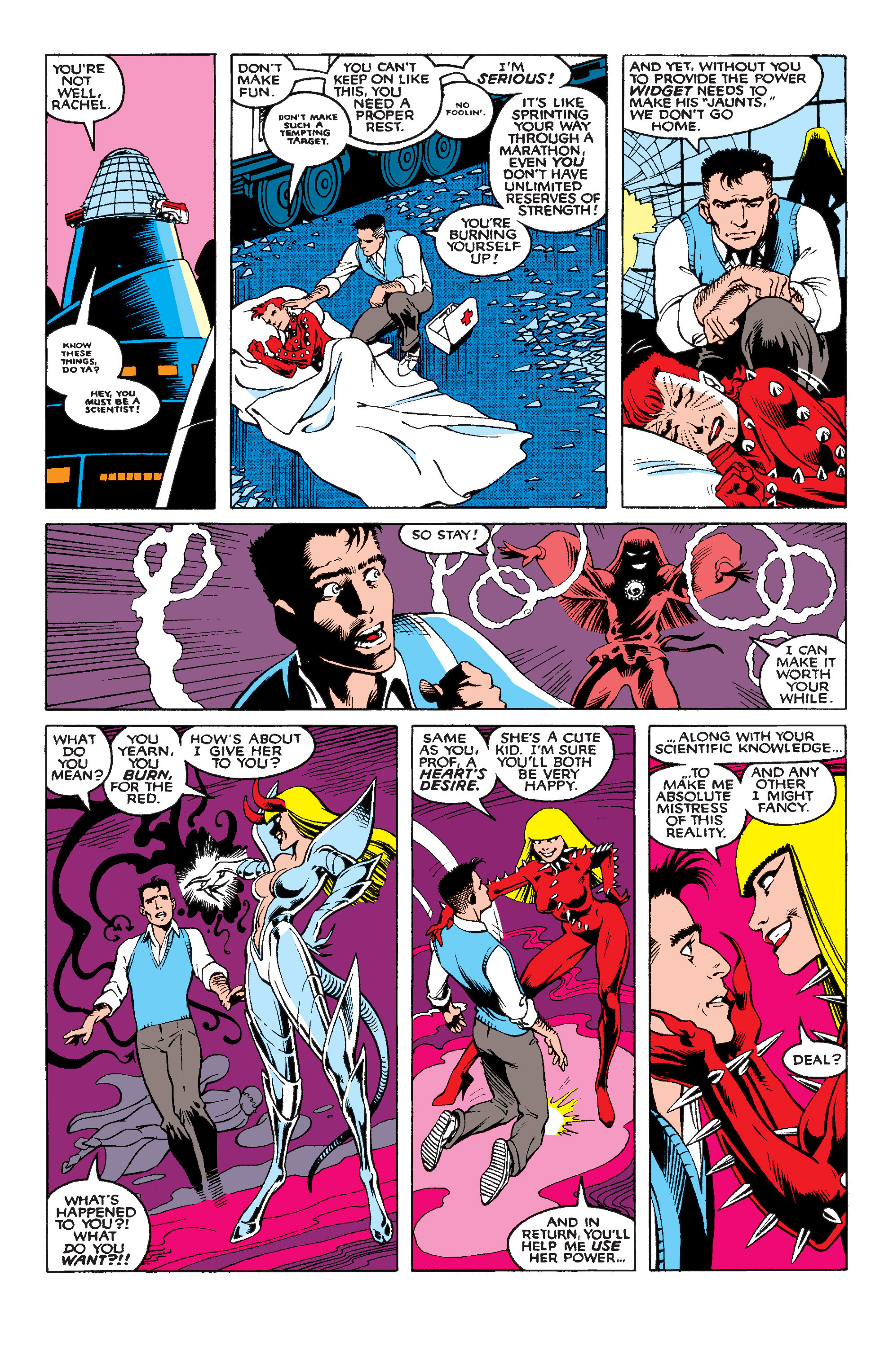 Read online Excalibur (1988) comic -  Issue #23 - 16