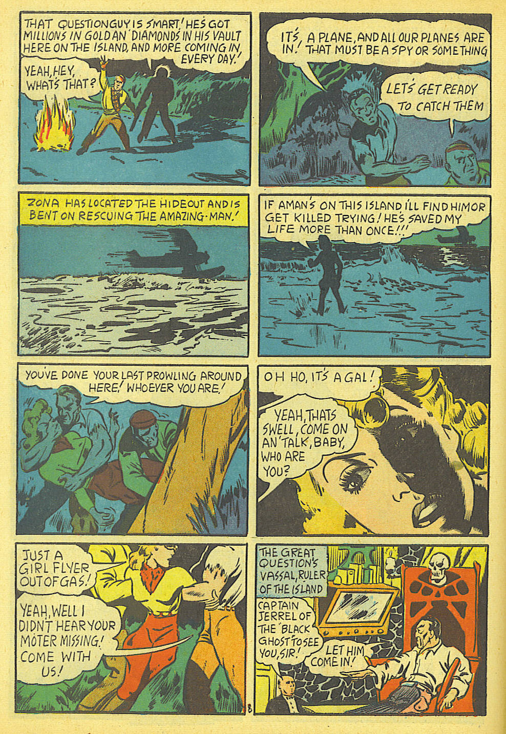 Read online Amazing Man Comics comic -  Issue #19 - 10