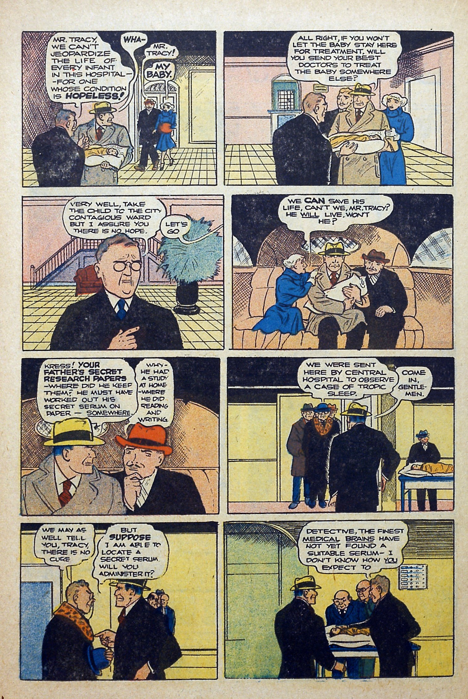 Read online Dick Tracy comic -  Issue #137 - 22