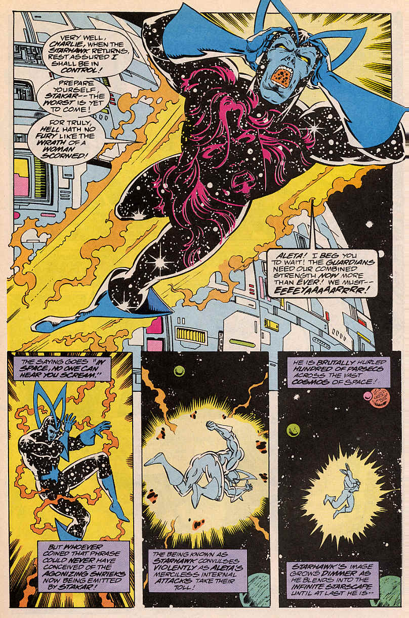 Read online Guardians of the Galaxy (1990) comic -  Issue #30 - 12