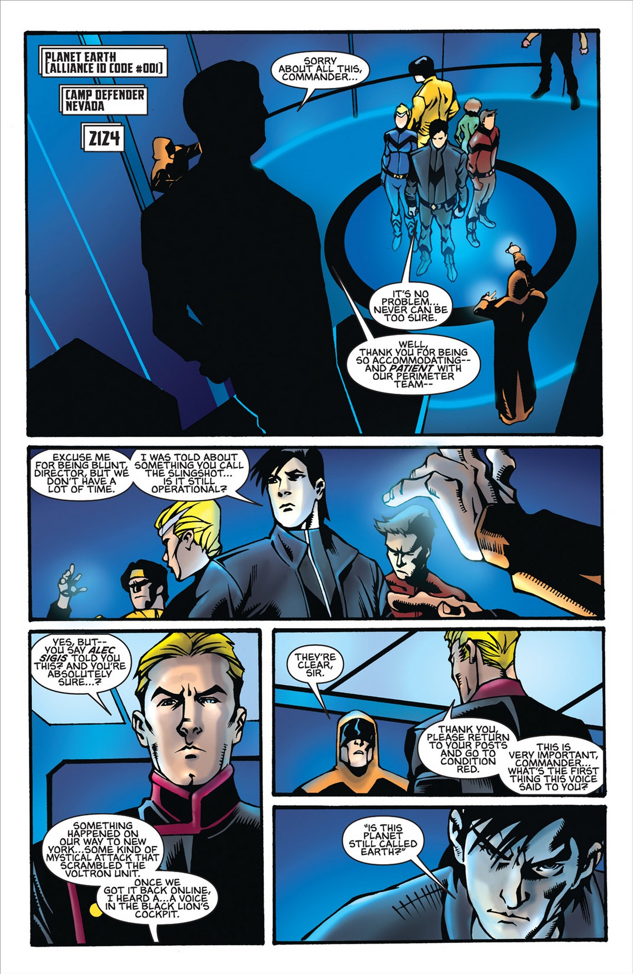 Read online Voltron comic -  Issue #3 - 18