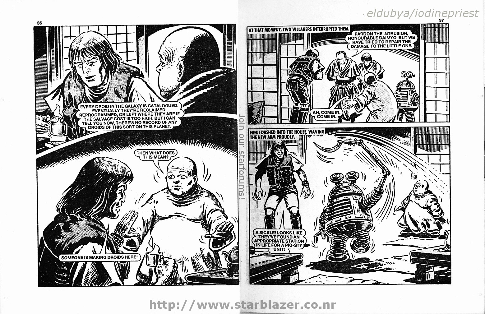 Read online Starblazer comic -  Issue #232 - 20
