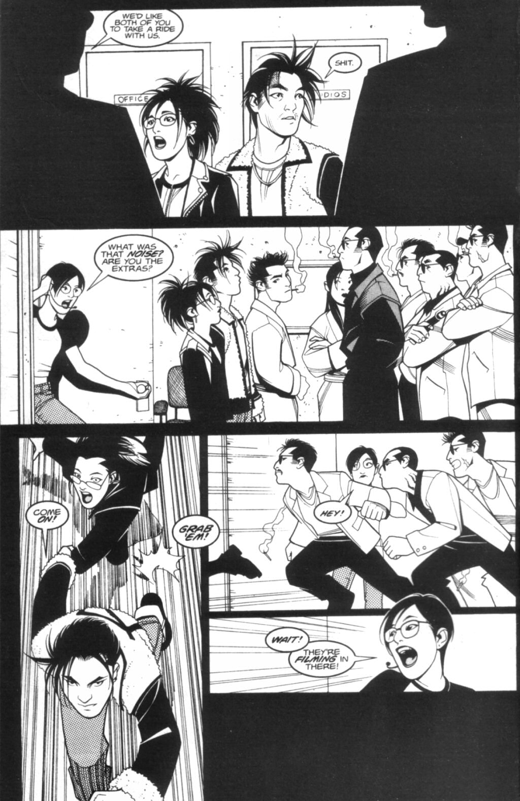 Read online Kabuki Agents: Scarab comic -  Issue #5 - 6