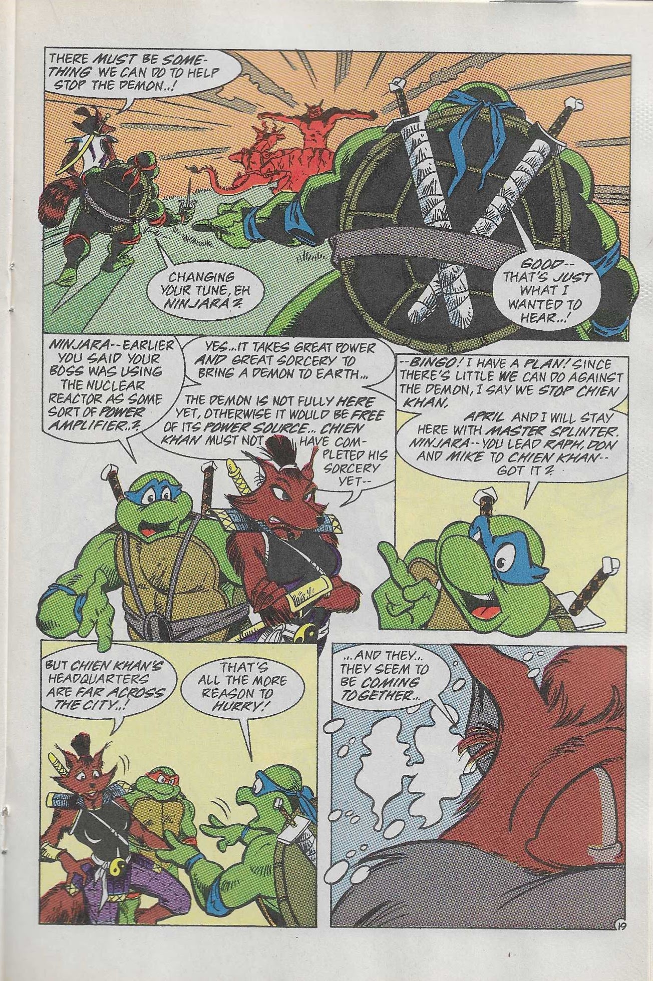 Read online Teenage Mutant Ninja Turtles Adventures (1989) comic -  Issue #30 - 21