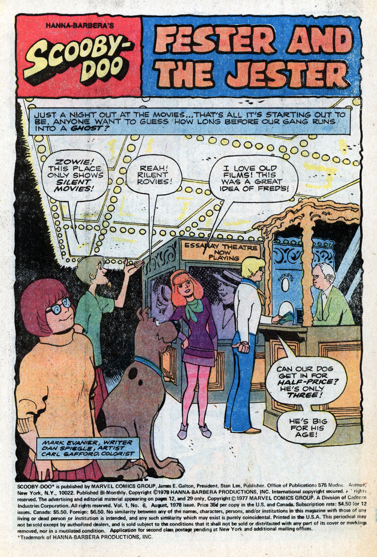 Read online Scooby-Doo (1977) comic -  Issue #6 - 3