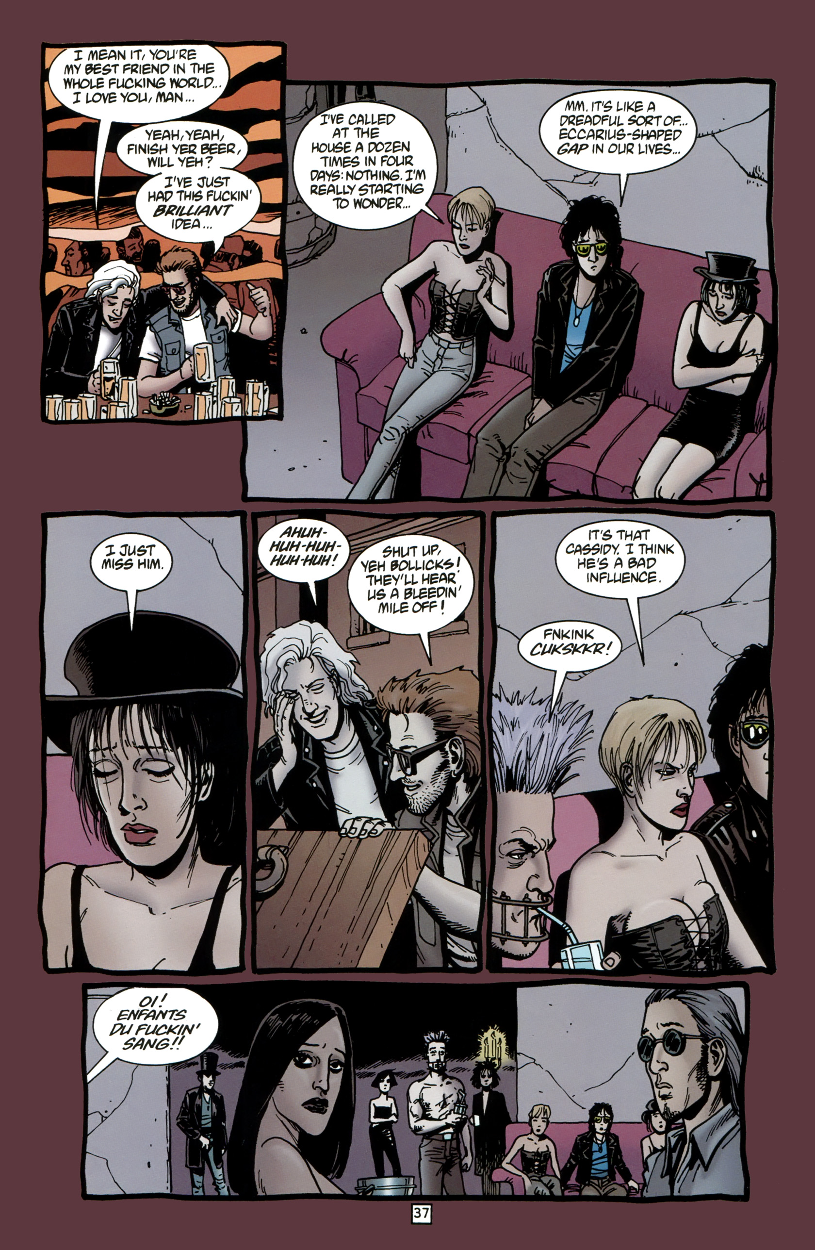 Read online Preacher Special: Cassidy : Blood and Whiskey comic -  Issue # Full - 39