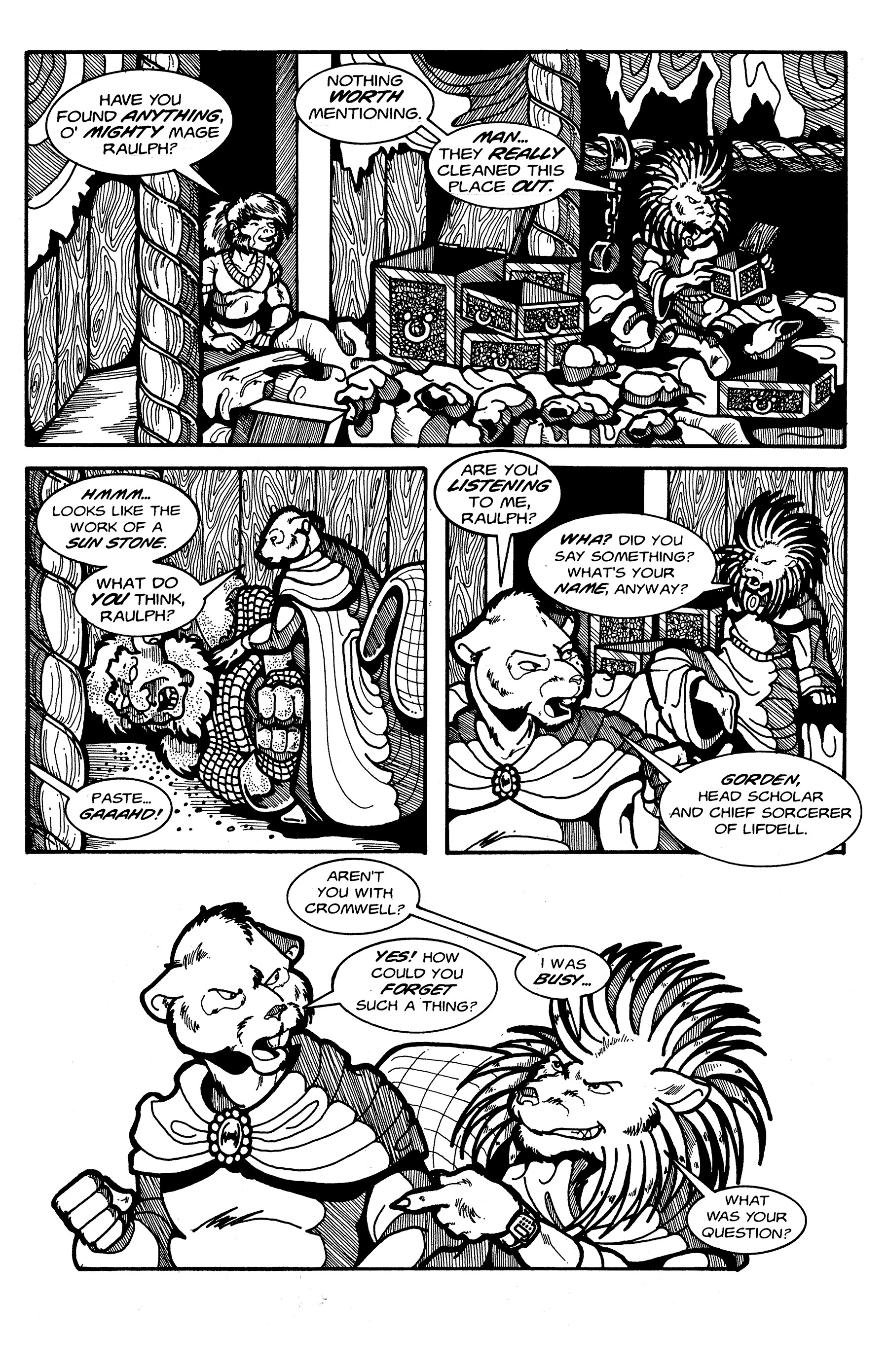 Read online Tall Tails: Thieves' Quest comic -  Issue #4 - 16