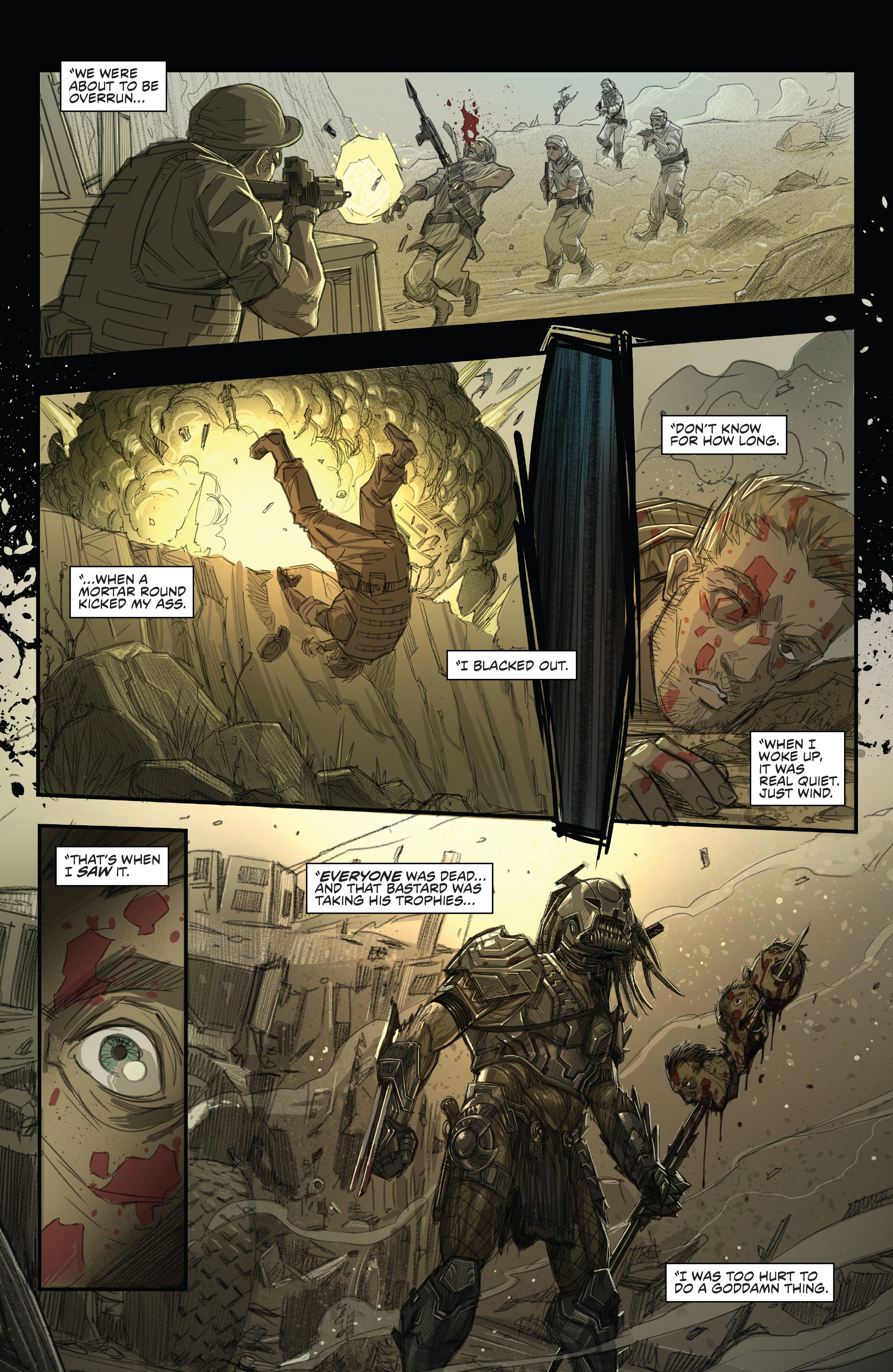 Read online Predator: Hunters comic -  Issue #1 - 23