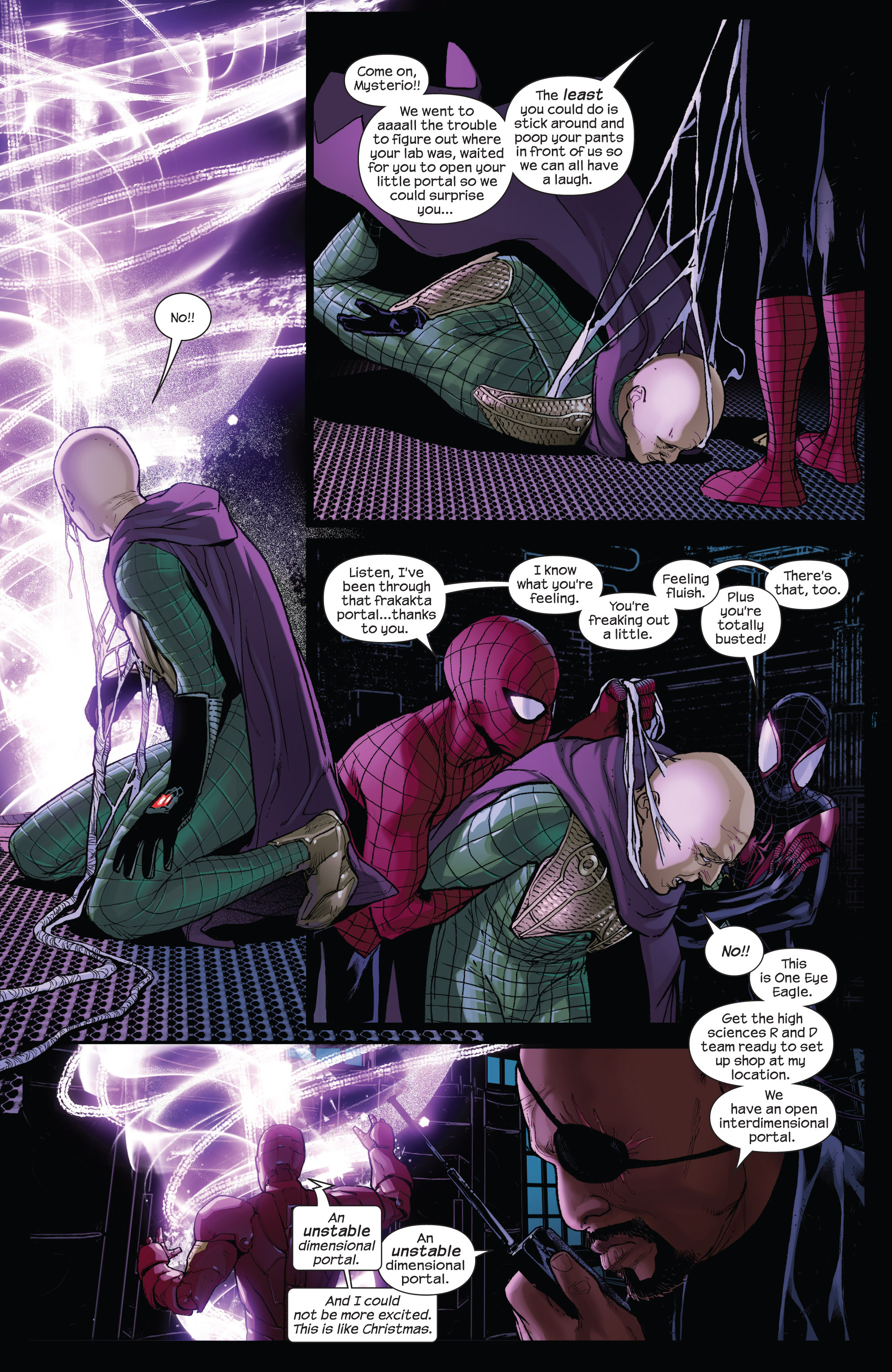 Read online Spider-Men comic -  Issue #5 - 6