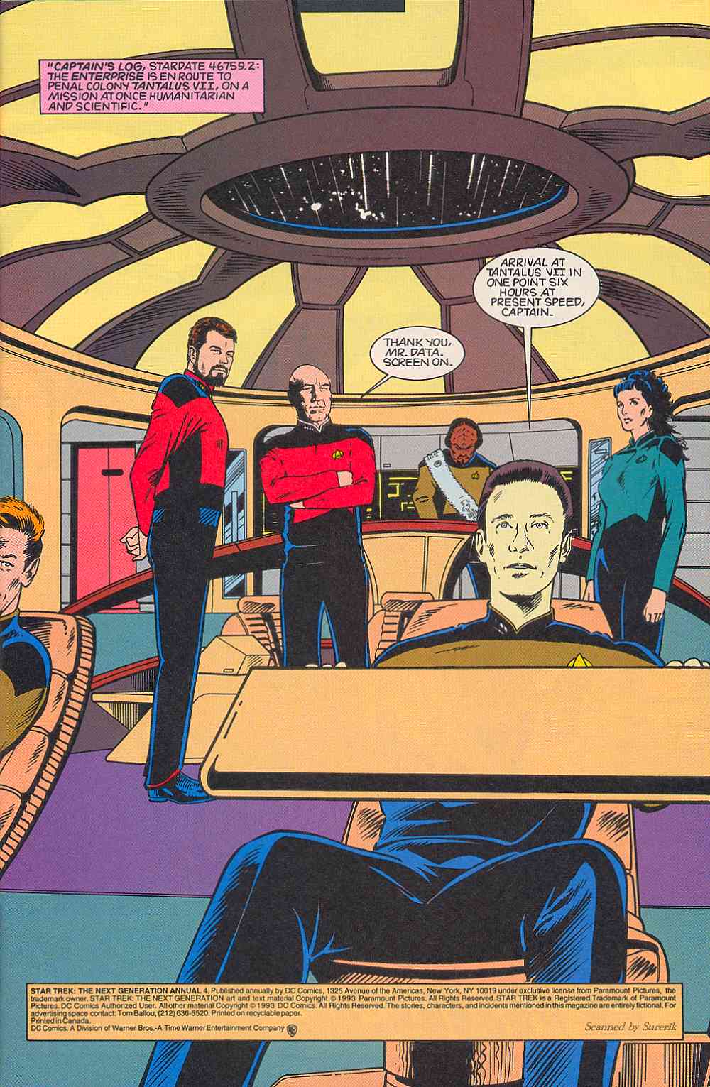 Read online Star Trek: The Next Generation (1989) comic -  Issue # _Annual 4 - 2