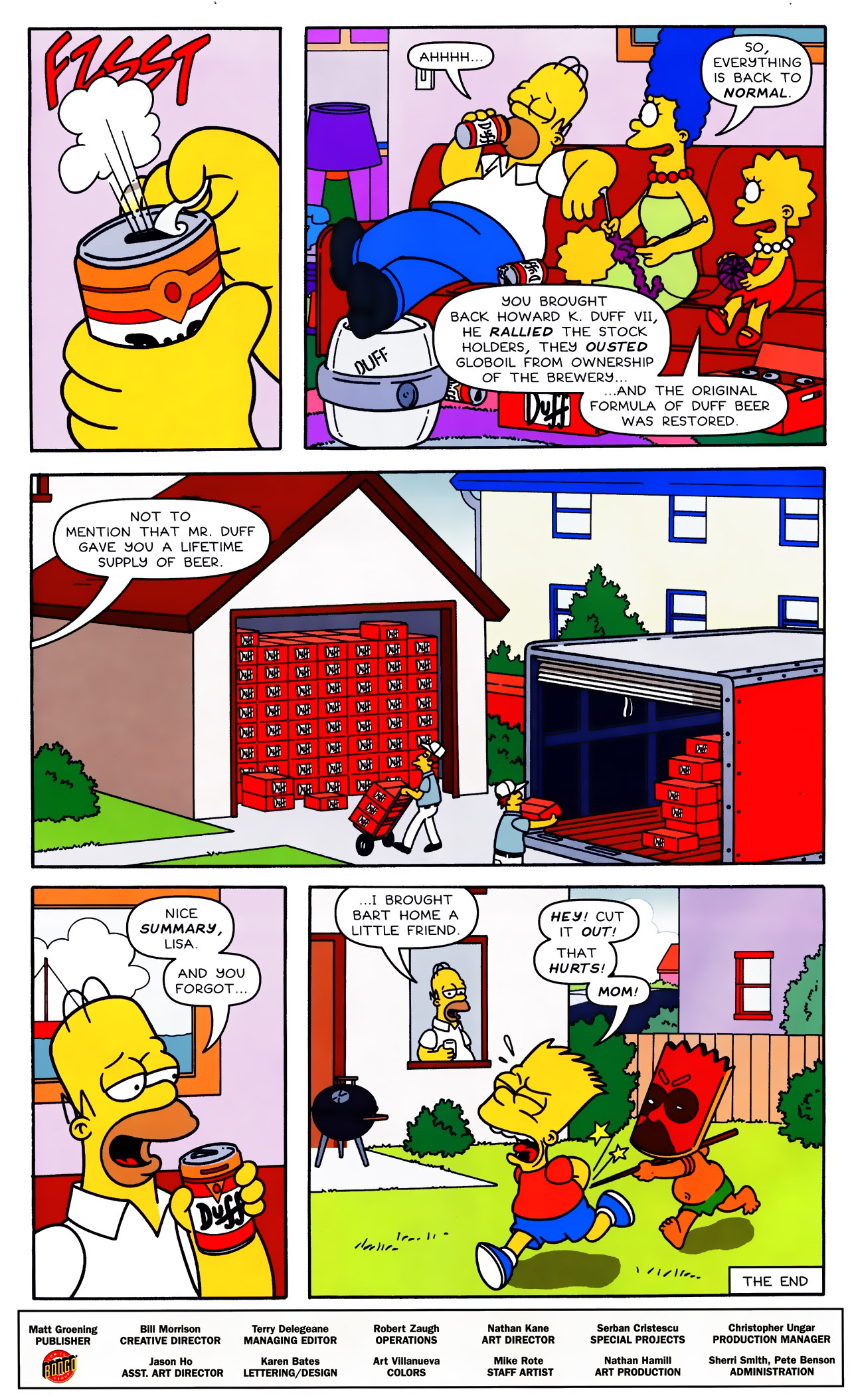 Read online Simpsons Comics comic -  Issue #143 - 32