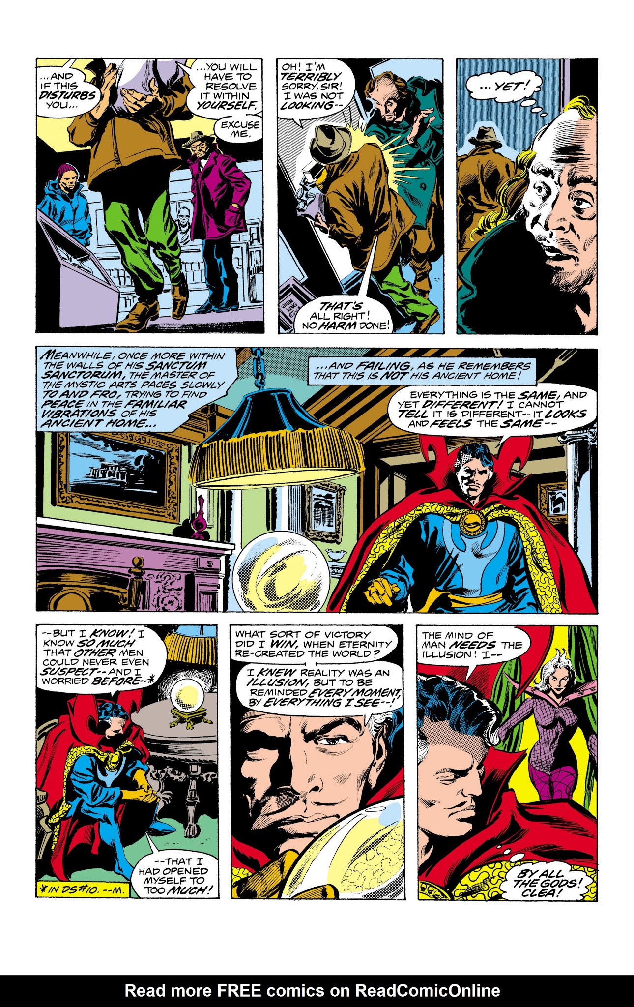 Read online Marvel Masterworks: Doctor Strange comic -  Issue # TPB 6 (Part 2) - 21