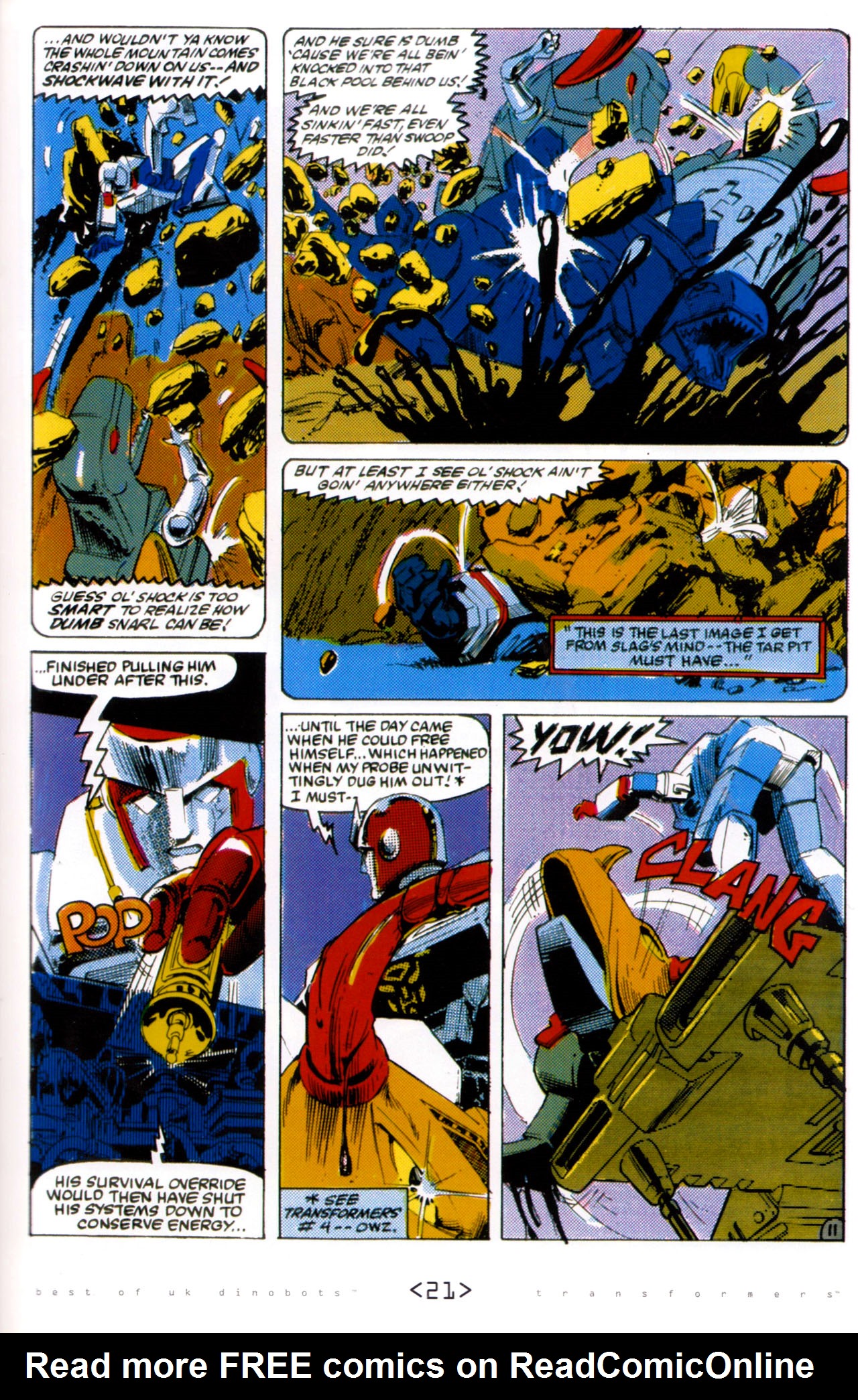 Read online The Transformers: Best of UK: Dinobots comic -  Issue #6 - 24