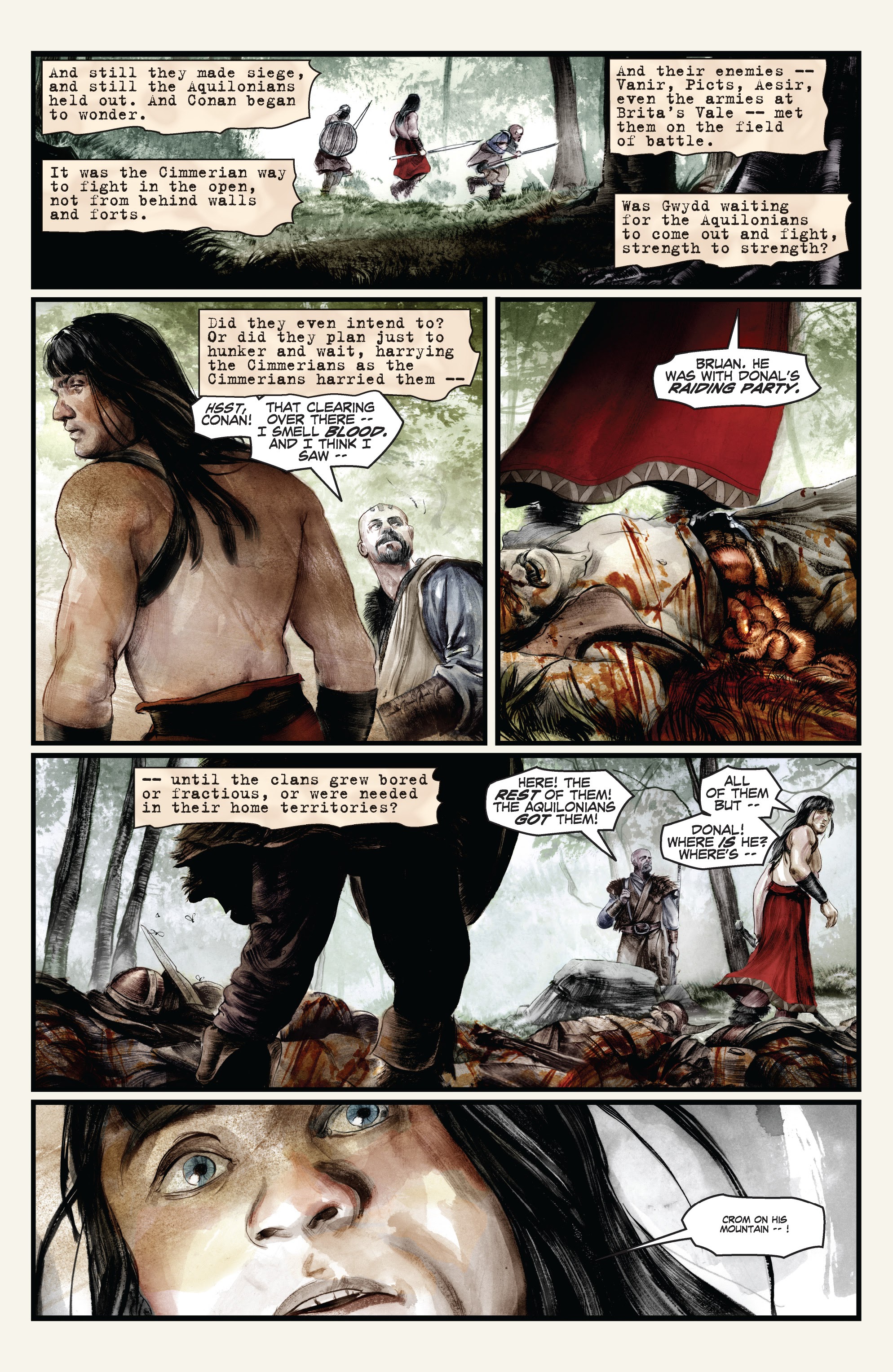 Read online Conan Chronicles Epic Collection comic -  Issue # TPB Return to Cimmeria (Part 2) - 35