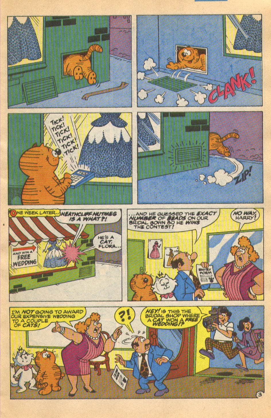 Read online Heathcliff comic -  Issue #44 - 5