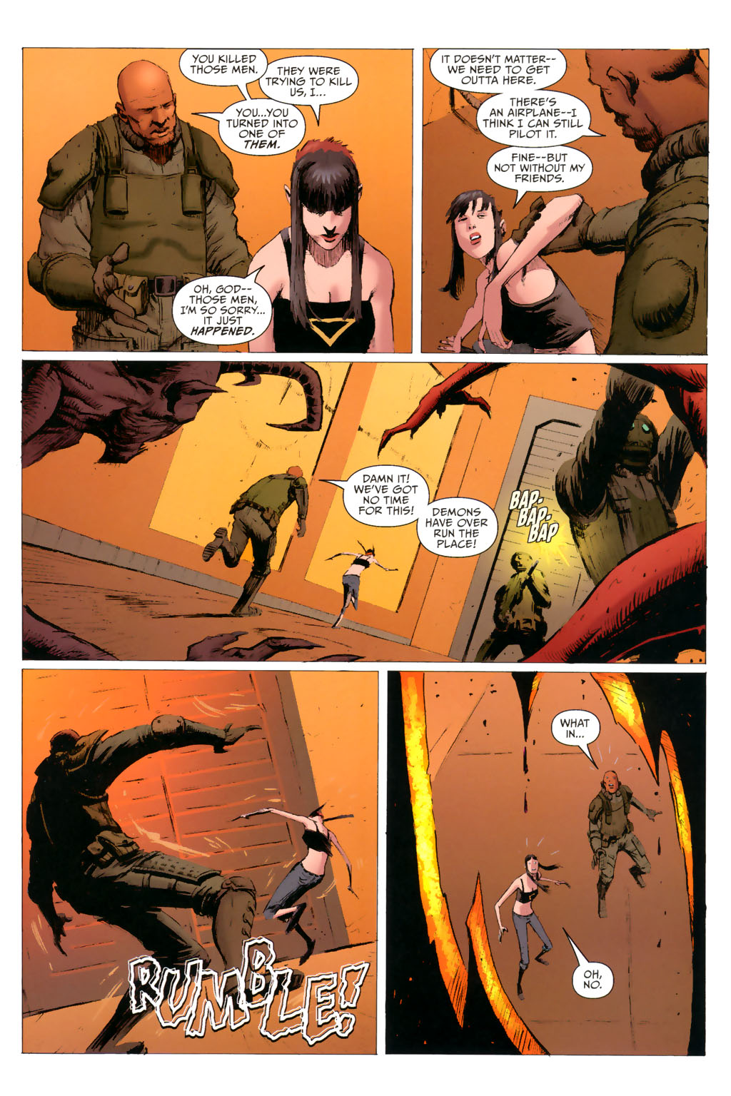 Read online Strange Girl comic -  Issue #8 - 13