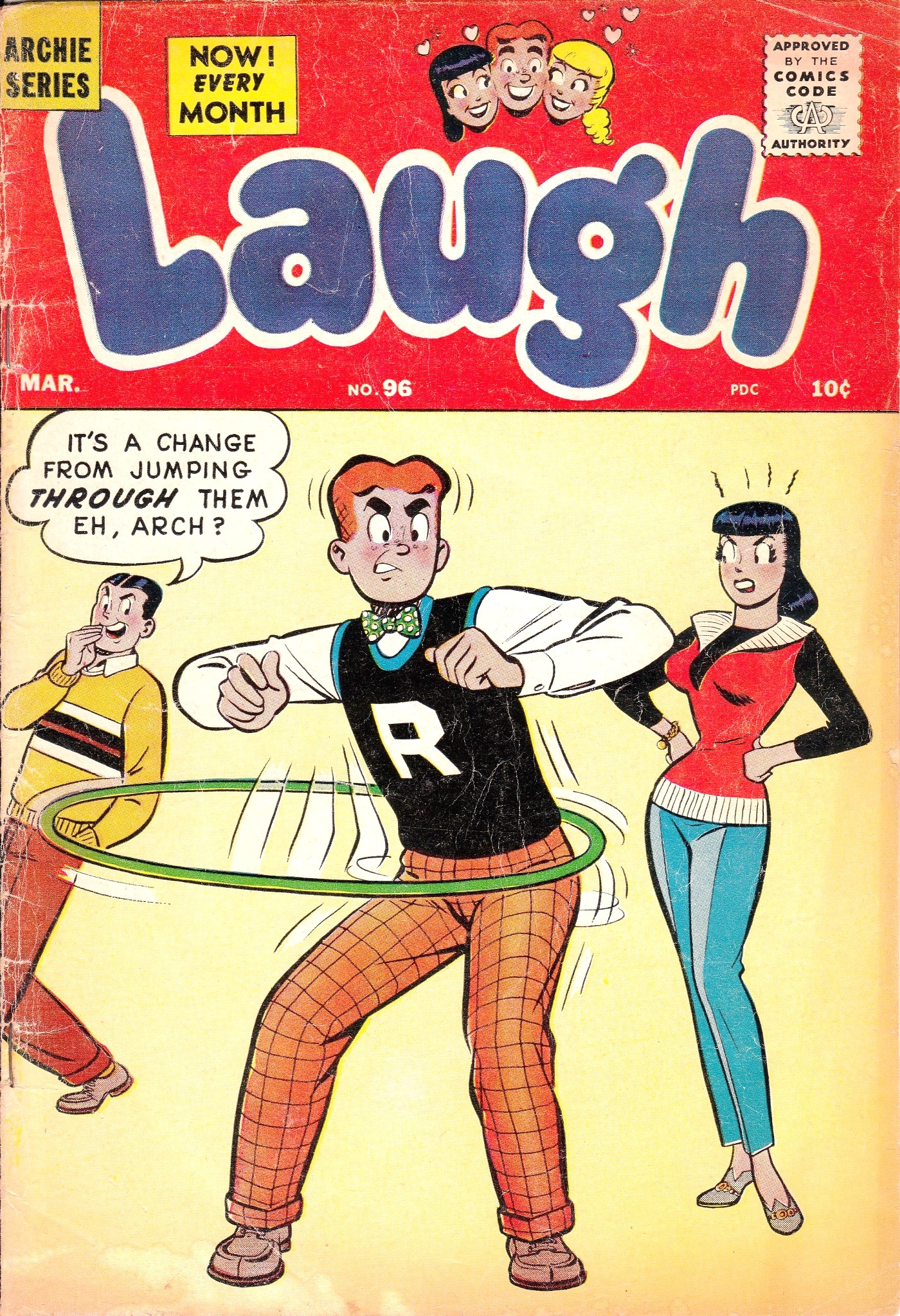 Read online Laugh (Comics) comic -  Issue #96 - 1