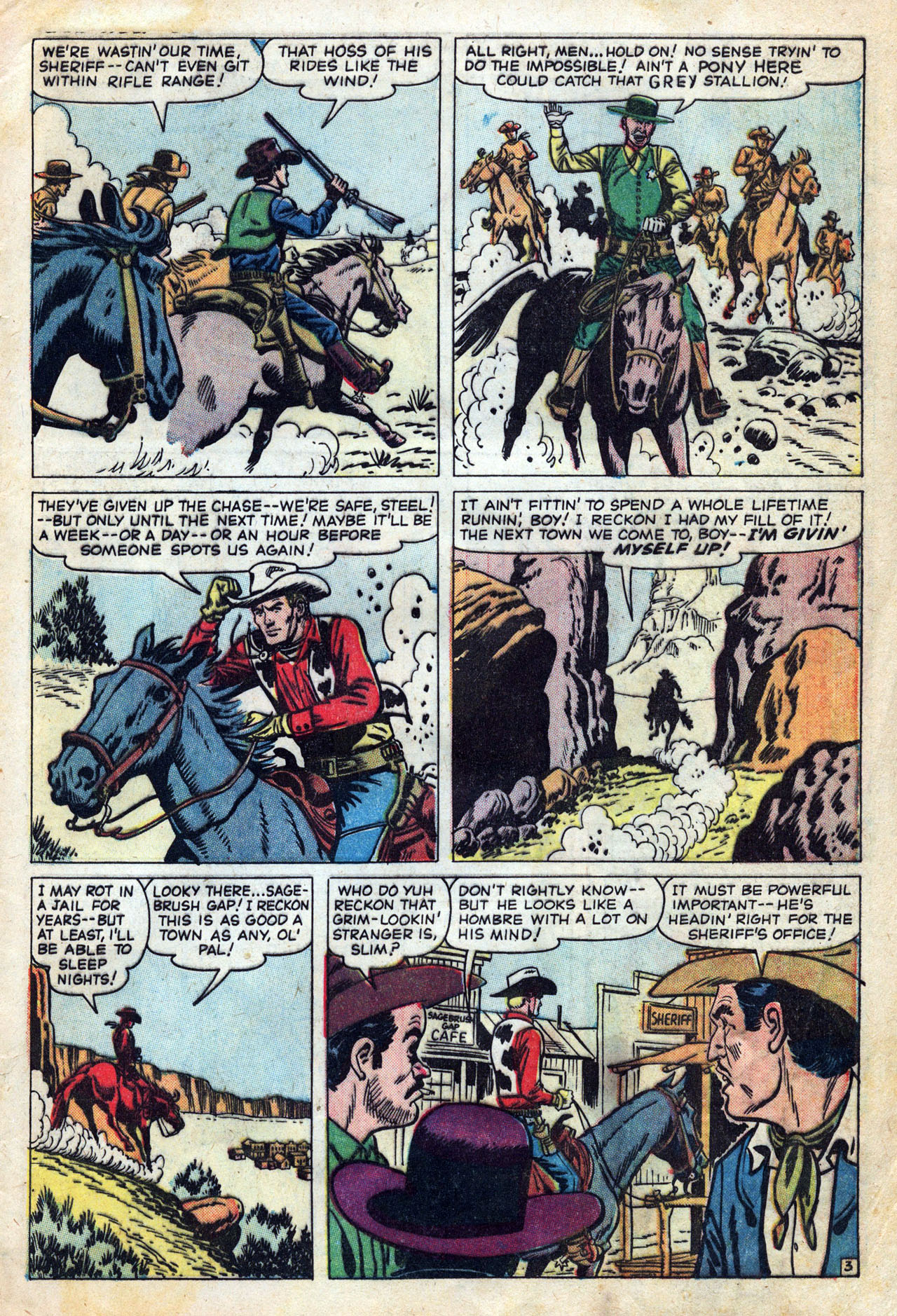 Read online Gunsmoke Western comic -  Issue #52 - 5