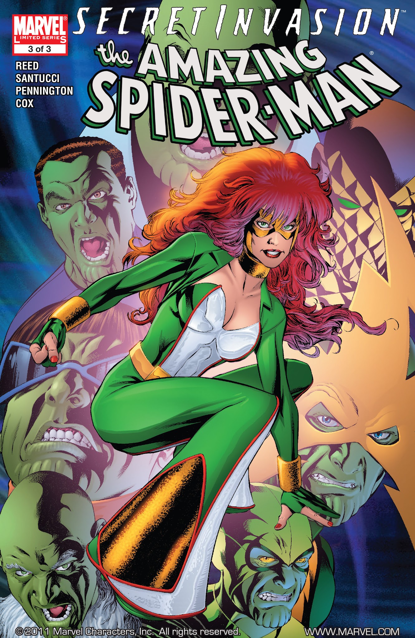 Read online Secret Invasion: The Amazing Spider-Man comic -  Issue #3 - 1