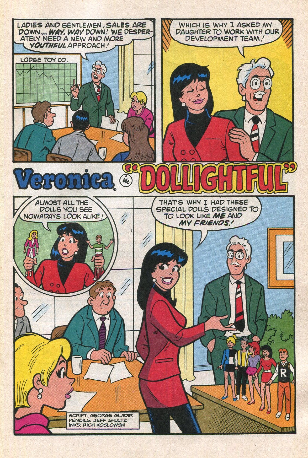 Read online Veronica comic -  Issue #85 - 29