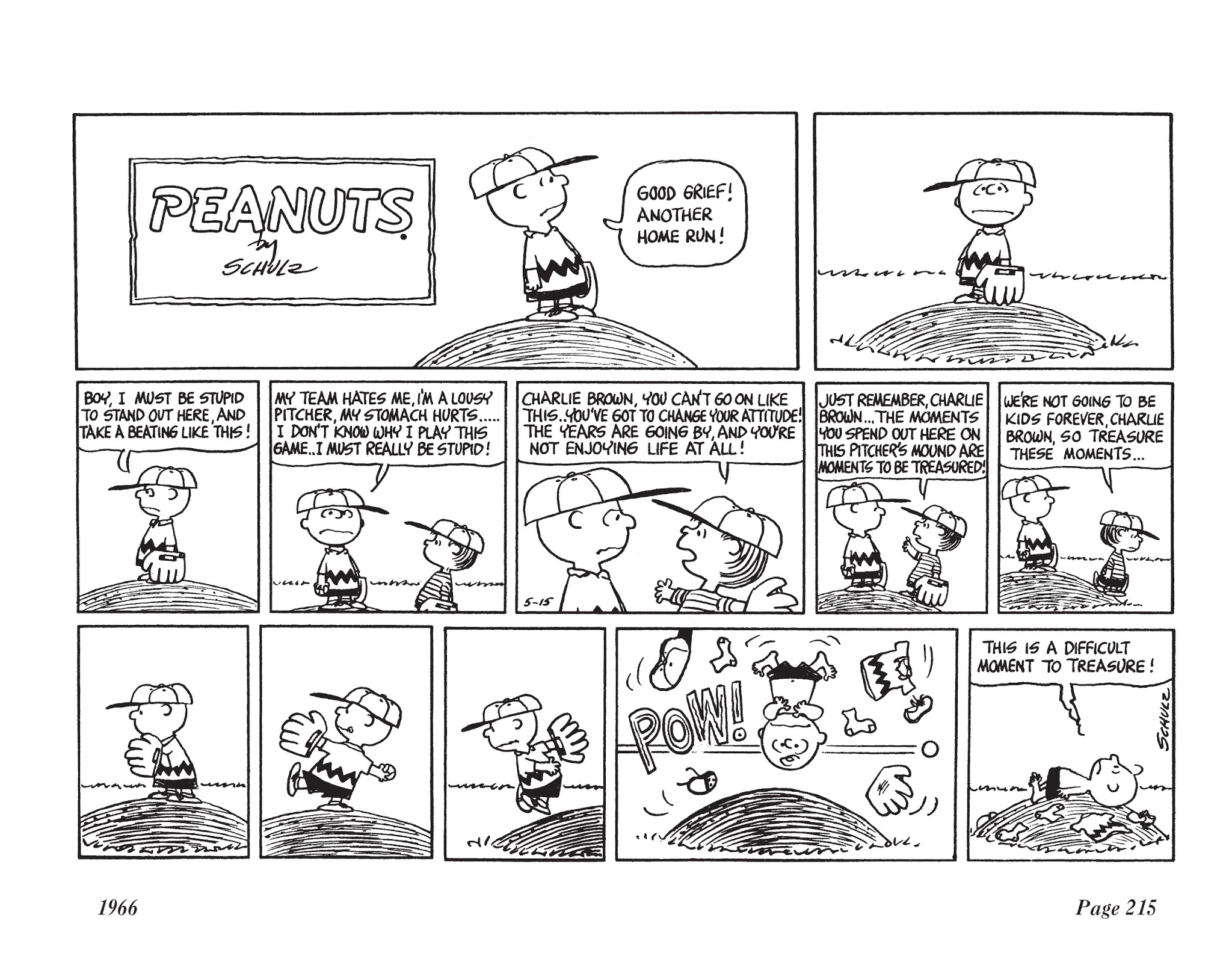 Read online The Complete Peanuts comic -  Issue # TPB 8 - 227