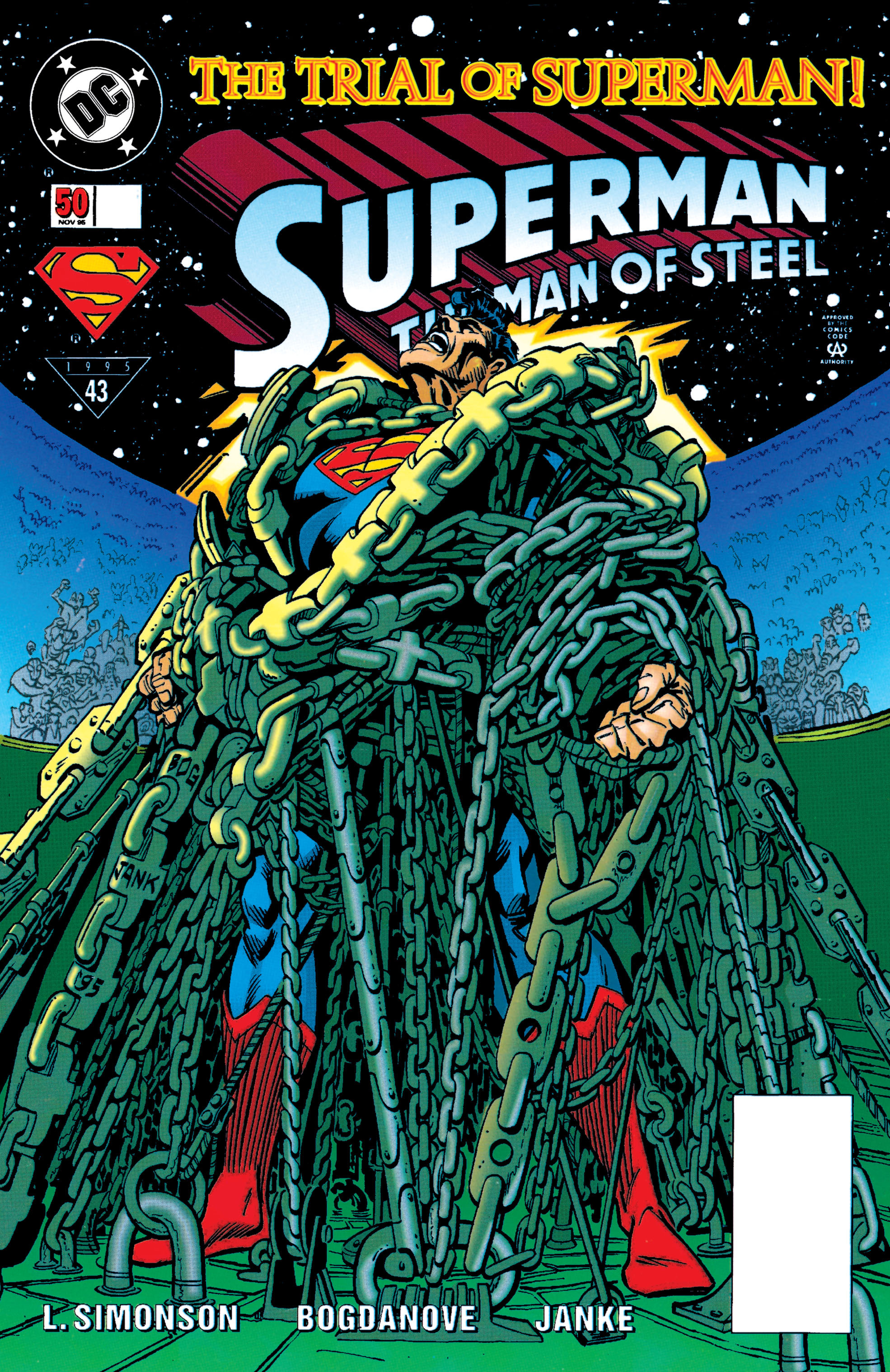 Read online Superman: The Man of Steel (1991) comic -  Issue #50 - 1