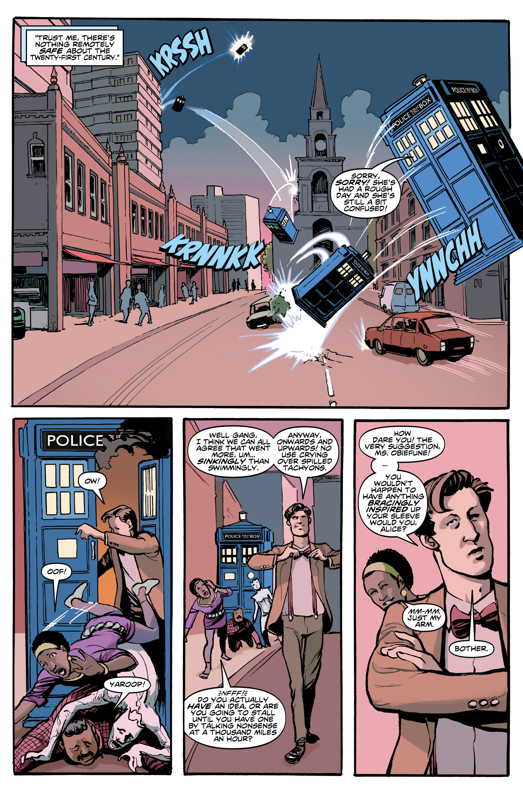 Read online Doctor Who: The Eleventh Doctor Year Three comic -  Issue #3 - 23