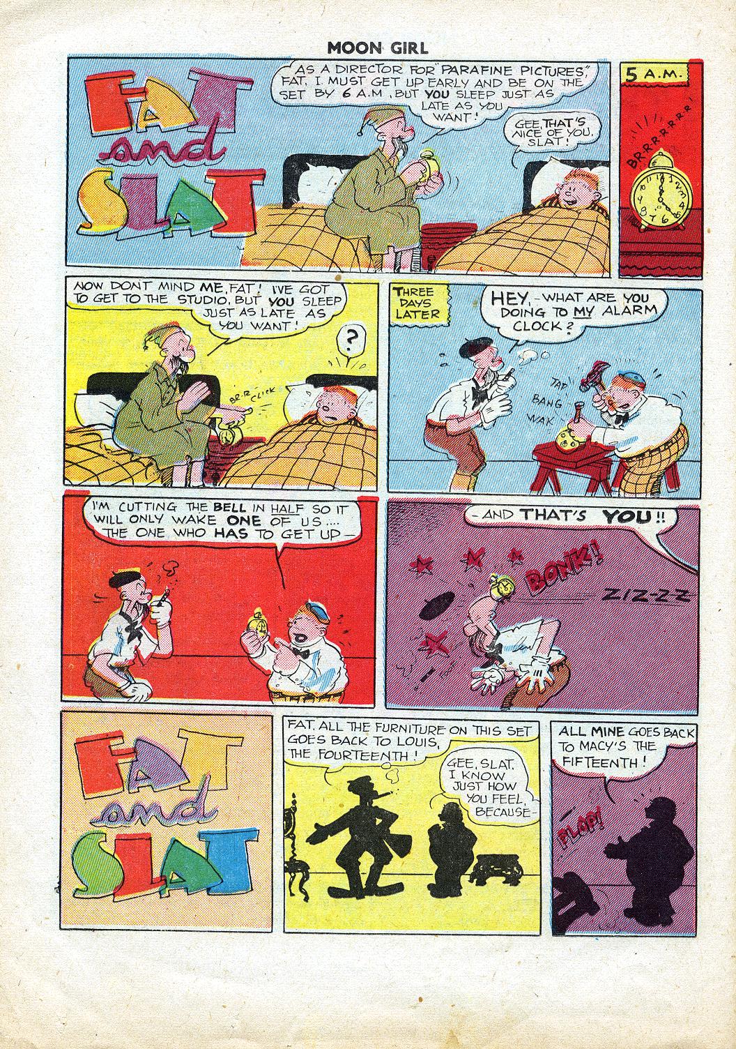 Read online Moon Girl (1947) comic -  Issue #4 - 22