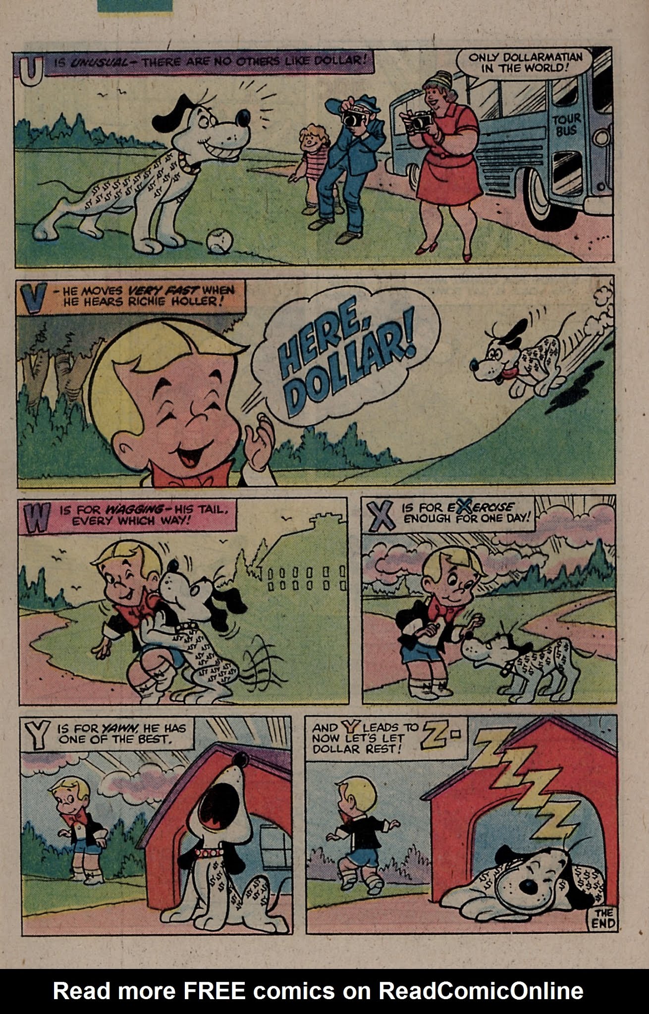 Read online Richie Rich & Dollar the Dog comic -  Issue #14 - 16