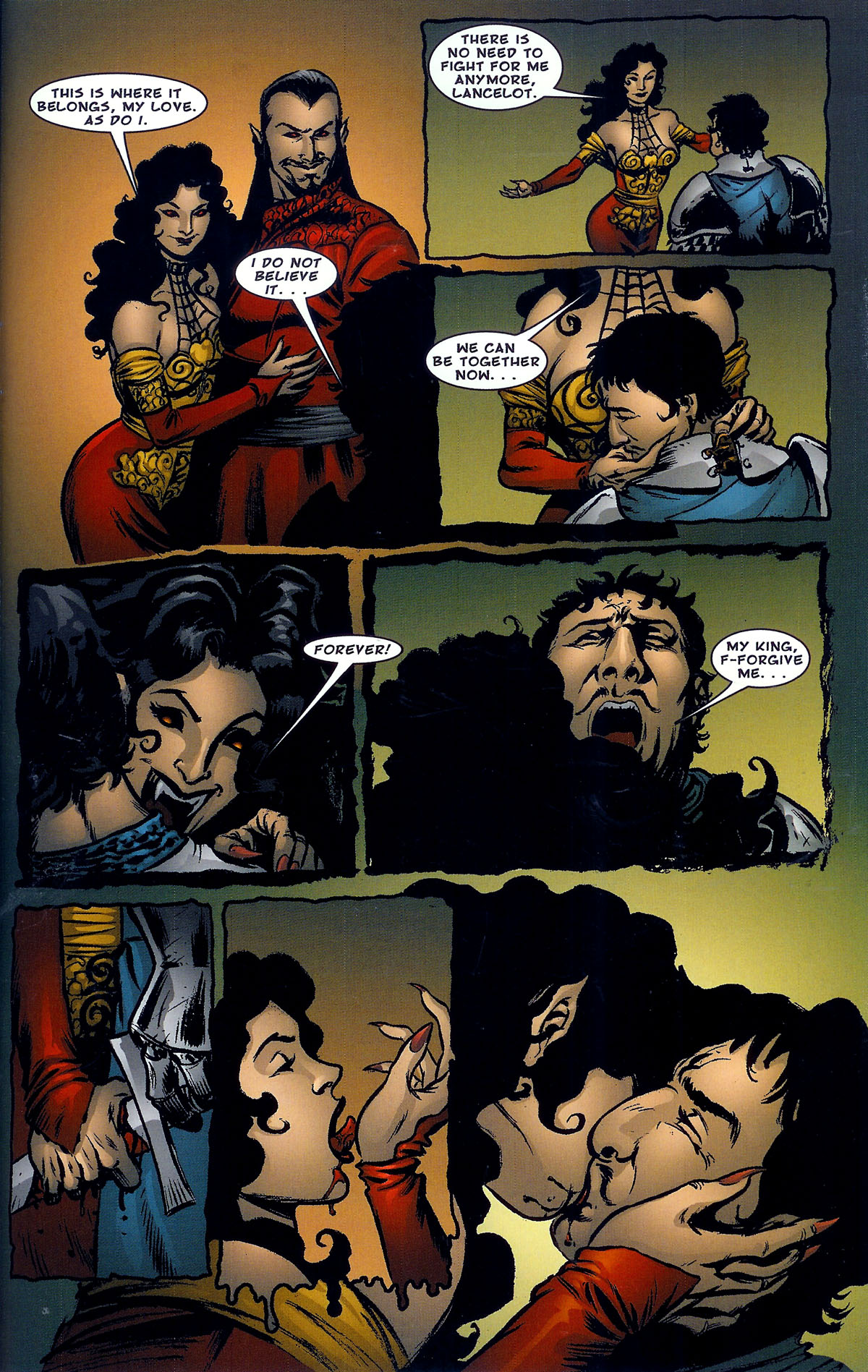 Read online Dracula vs King Arthur comic -  Issue #2 - 33