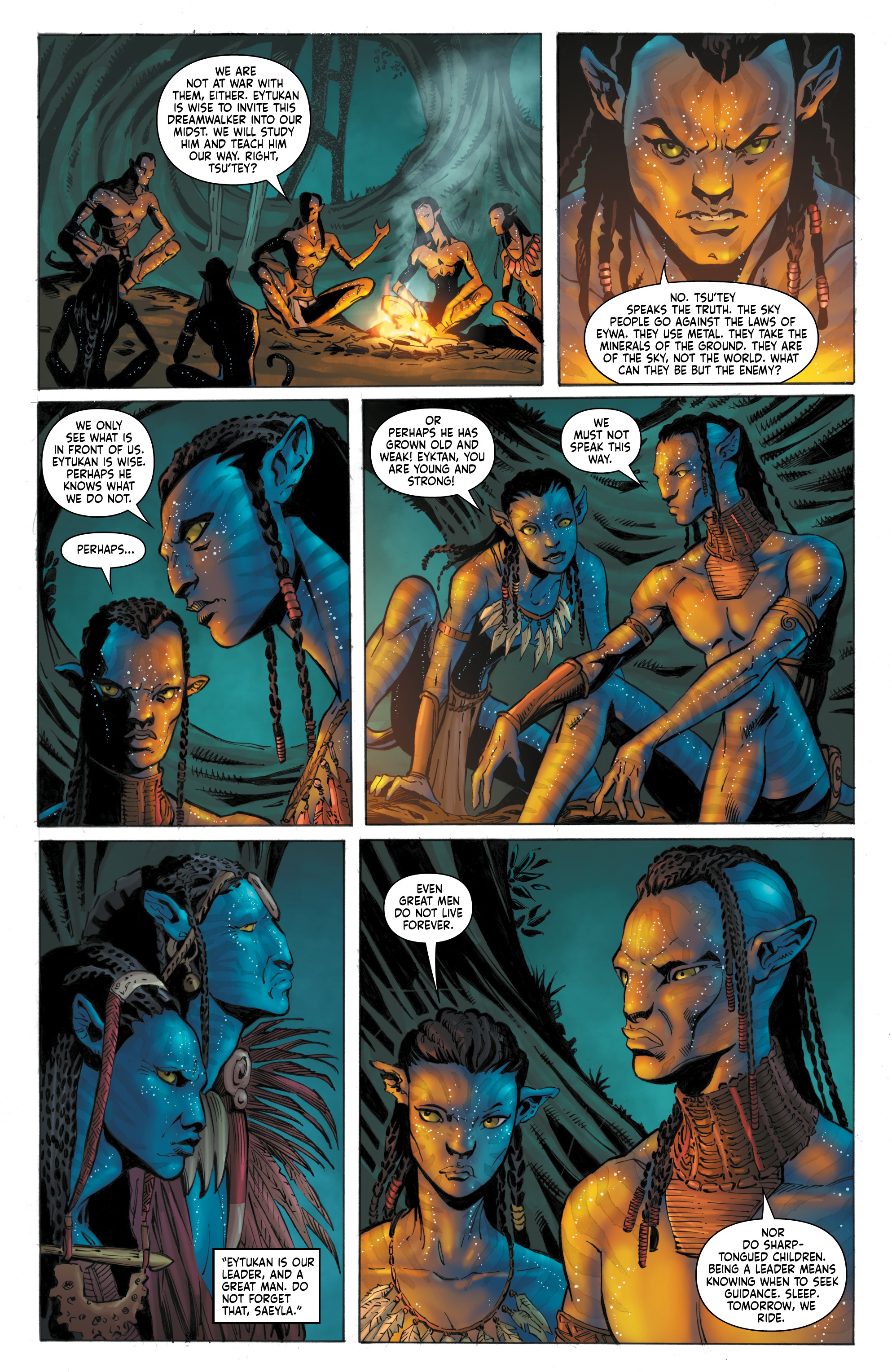Read online Avatar: Tsu'tey's Path comic -  Issue #2 - 11