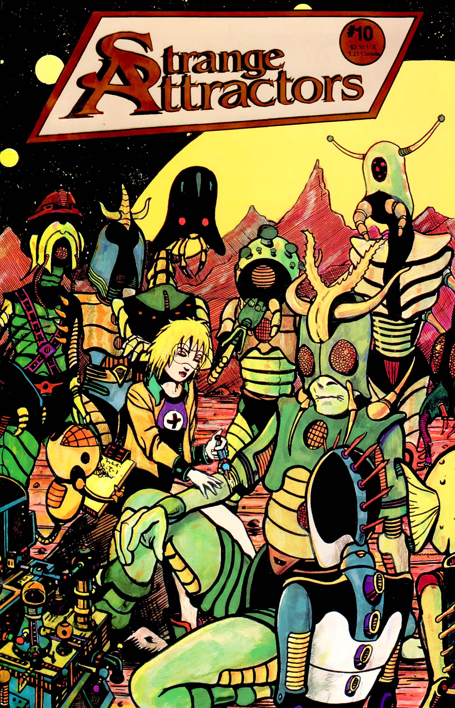 Read online Strange Attractors (1993) comic -  Issue #10 - 1