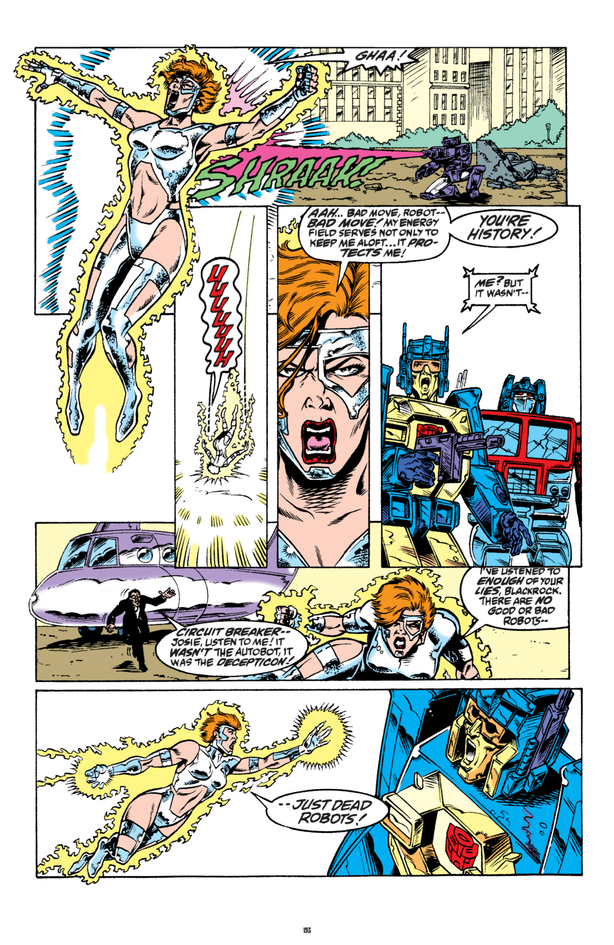 Read online The Transformers Classics comic -  Issue # TPB 6 - 193