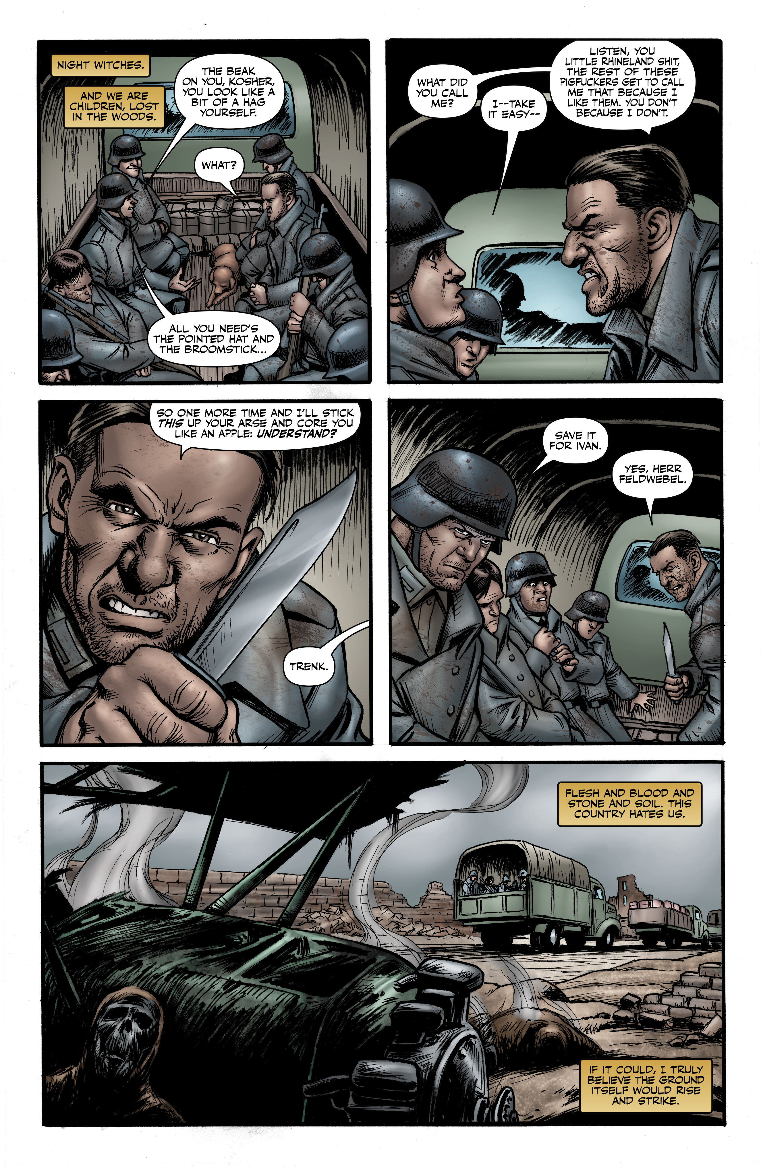 Read online Battlefields: The Night Witches comic -  Issue # TPB - 35
