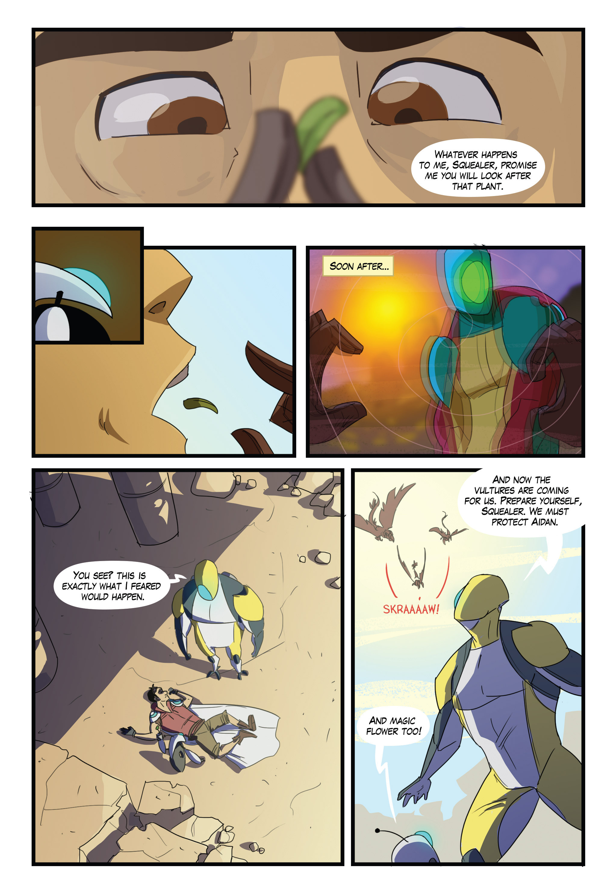 Read online Scavenger comic -  Issue #2 - 5