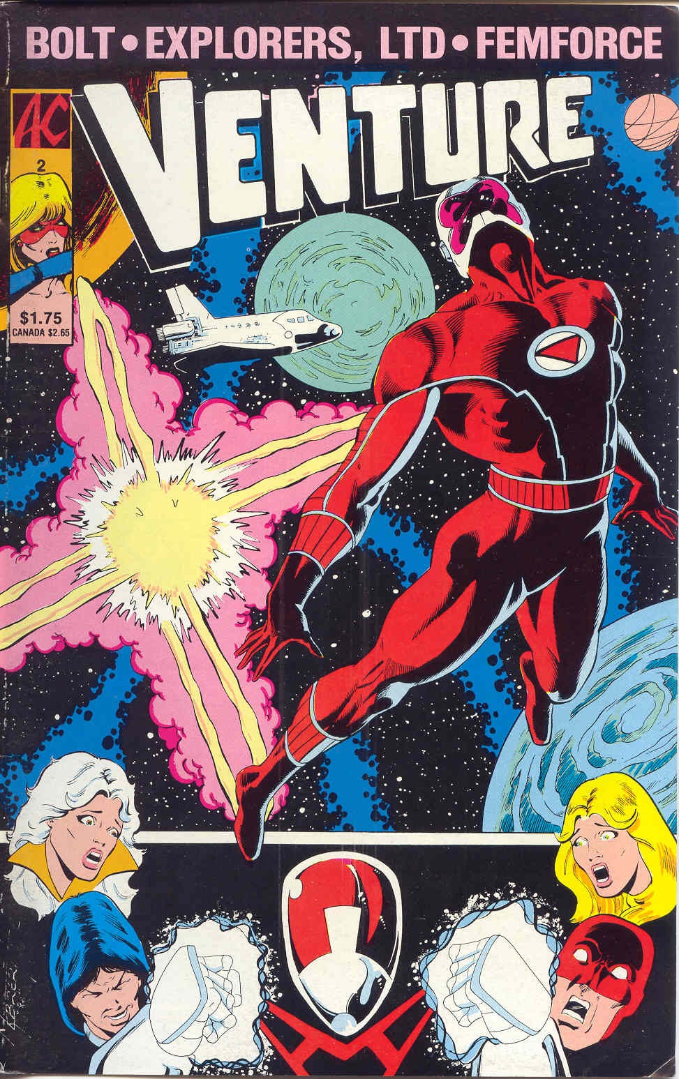 Read online Venture (1986) comic -  Issue #2 - 1