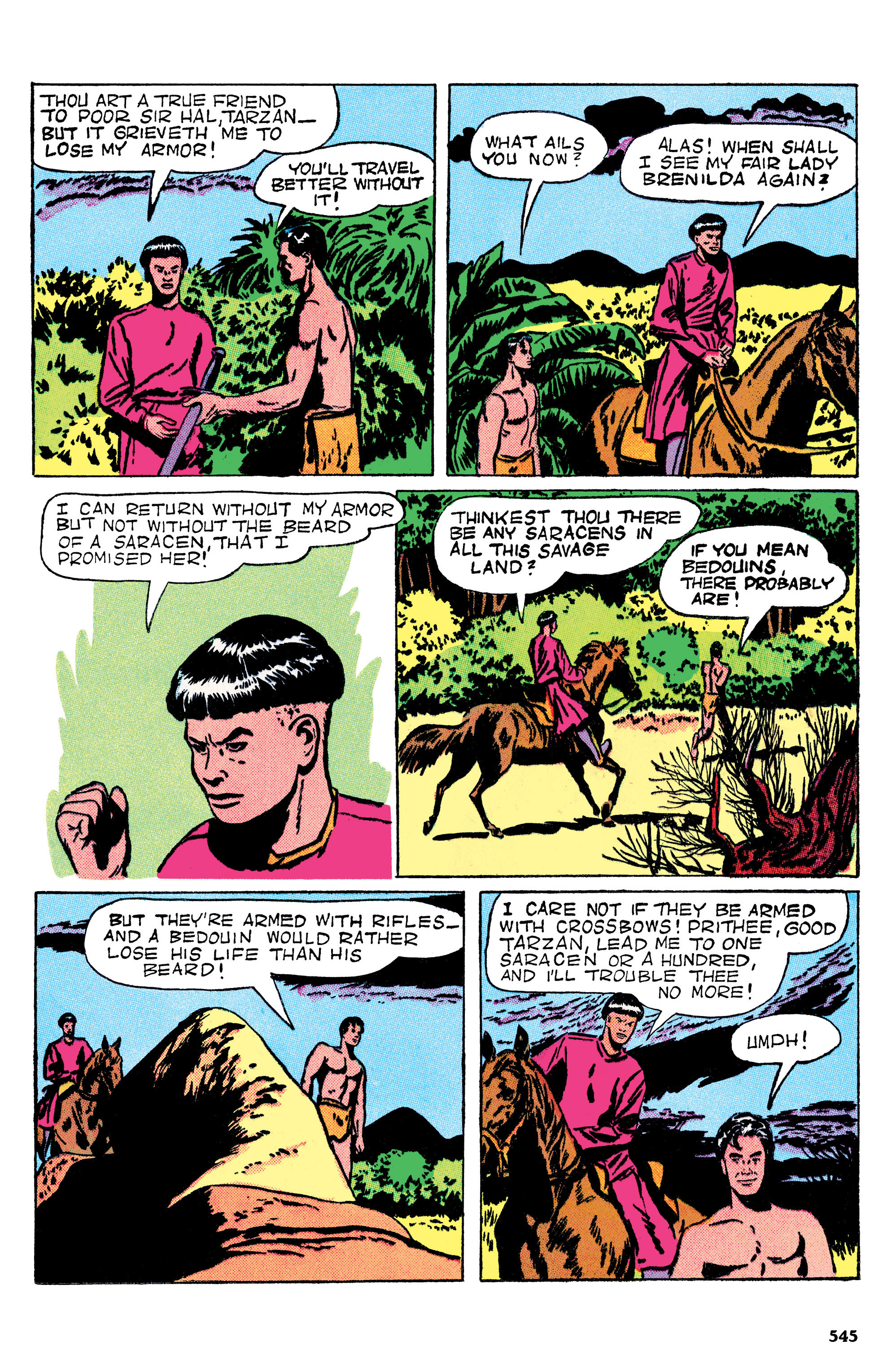 Read online Edgar Rice Burroughs Tarzan: The Jesse Marsh Years Omnibus comic -  Issue # TPB (Part 6) - 47