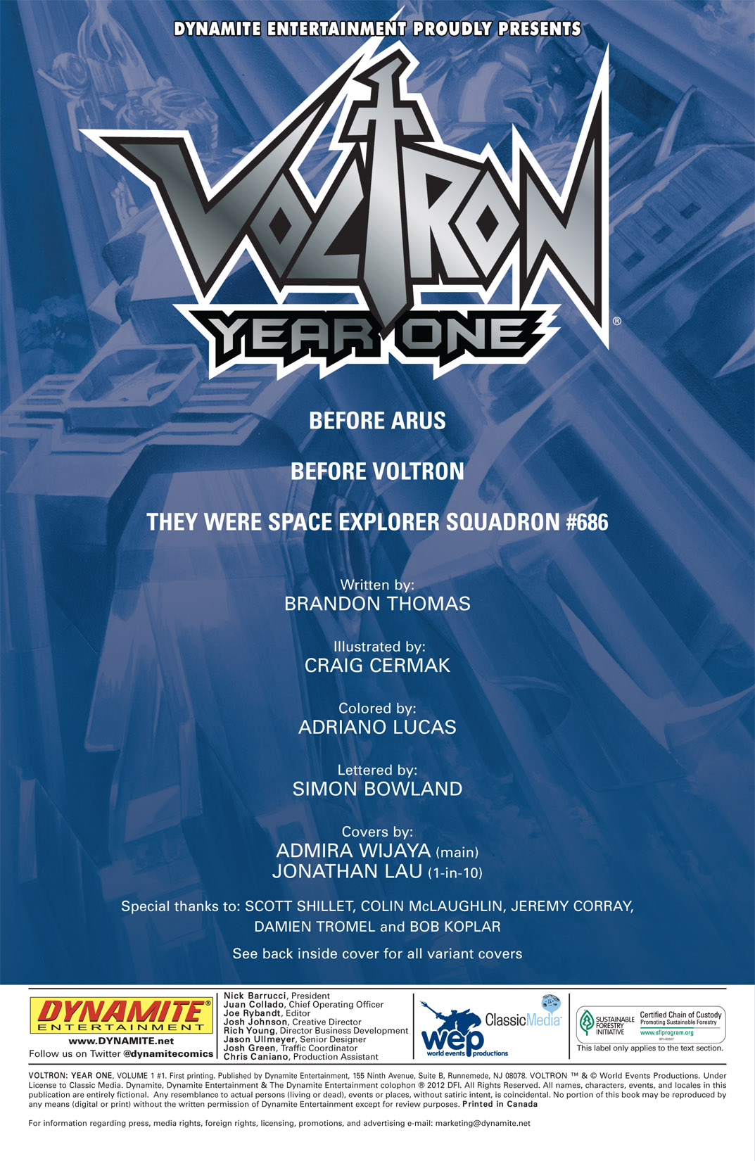 Voltron: Year One Issue #1 #1 - English 3