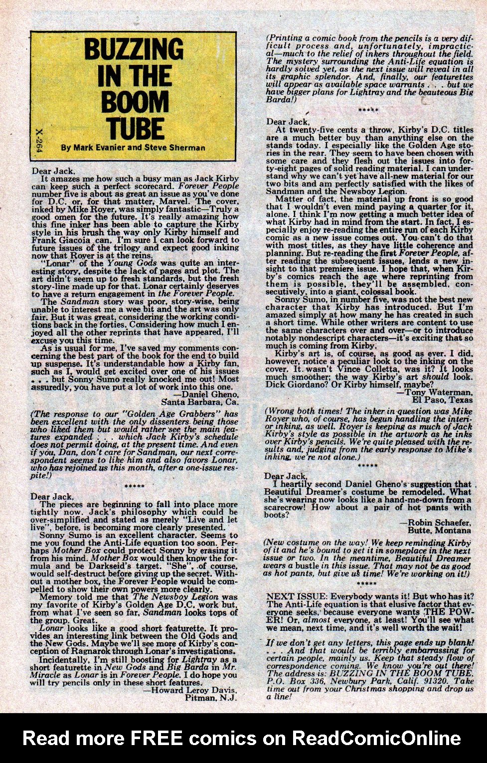 Read online Forever People (1971) comic -  Issue #7 - 30