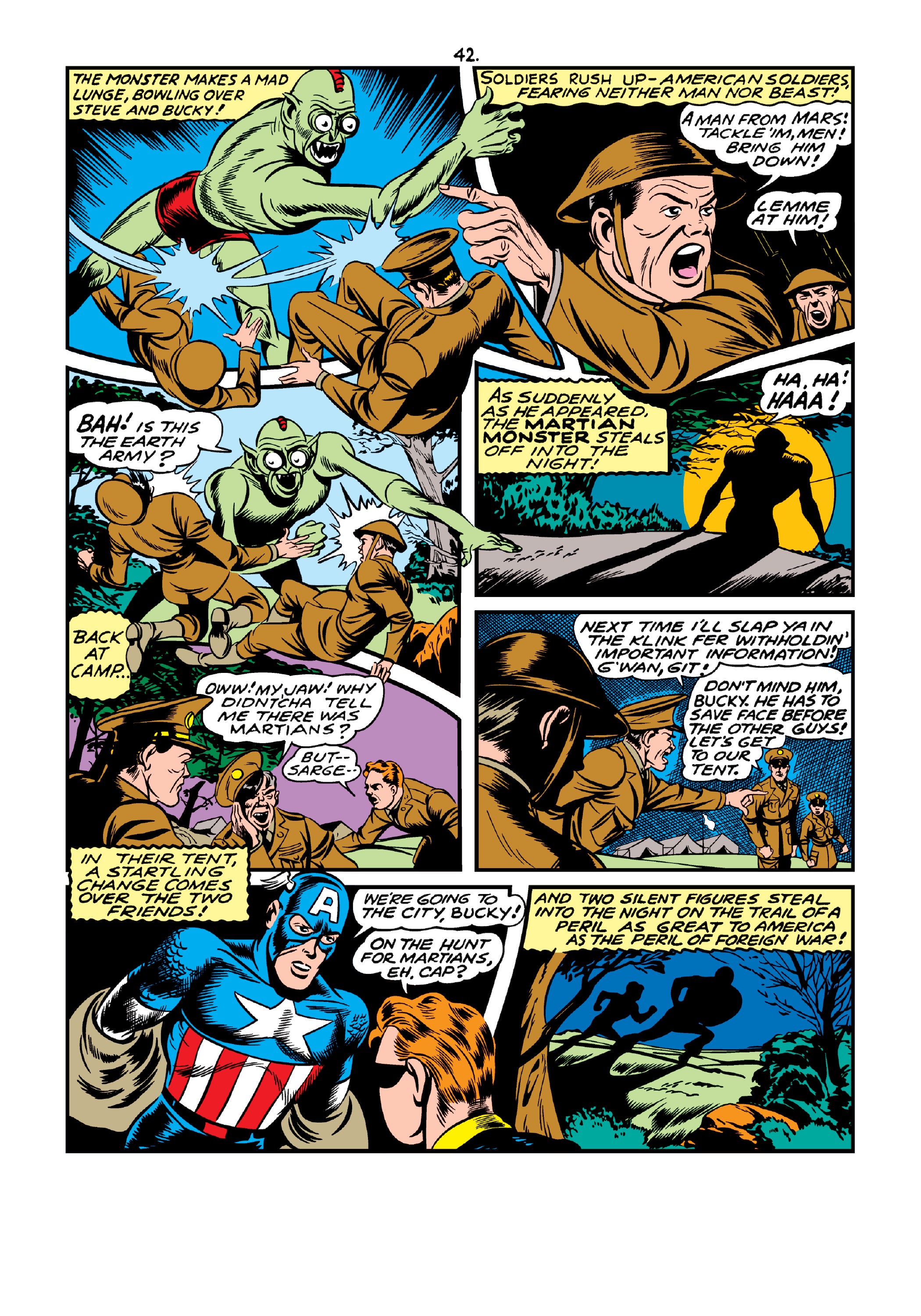 Read online Marvel Masterworks: Golden Age Captain America comic -  Issue # TPB 4 (Part 2) - 83