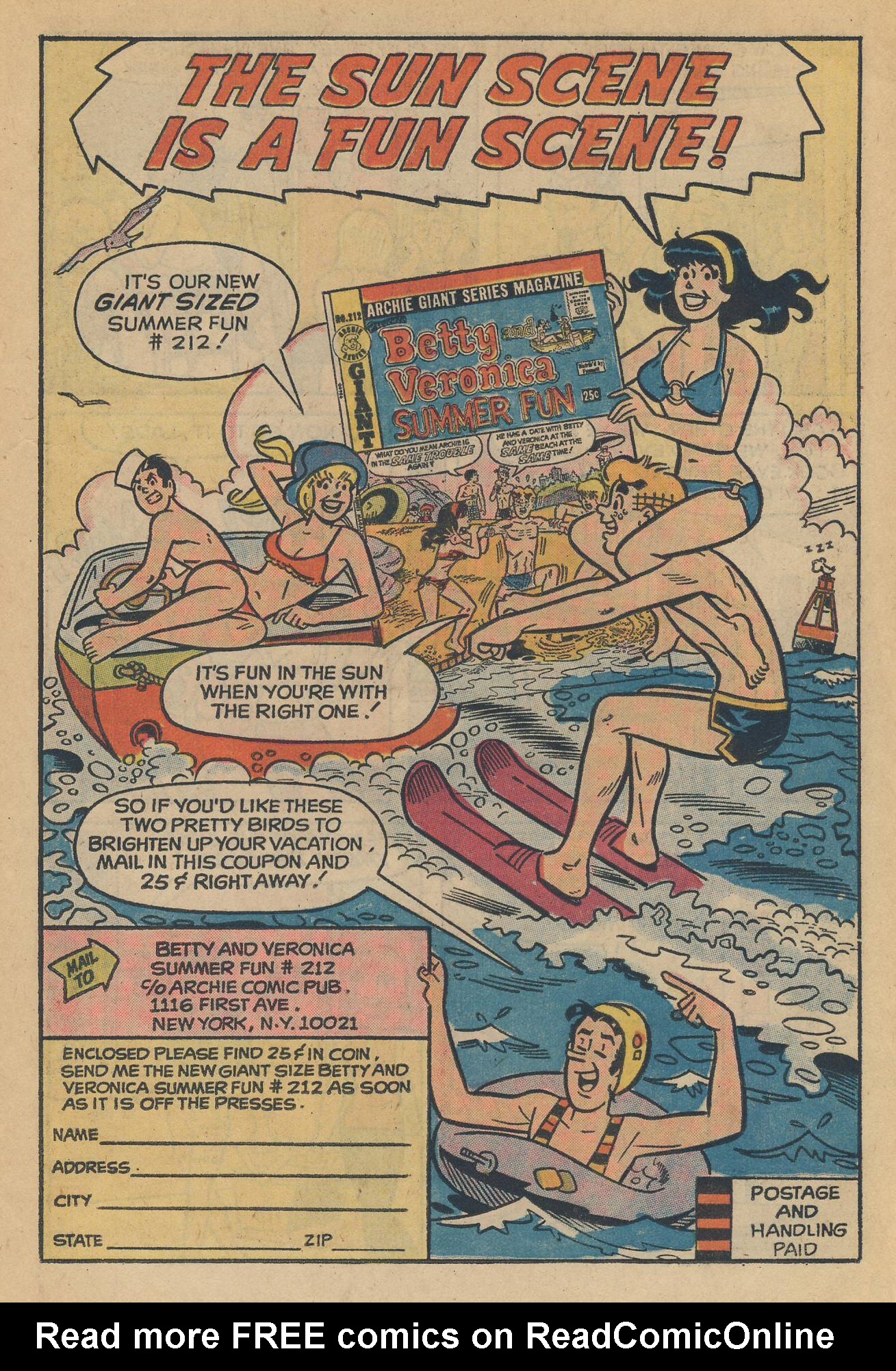 Read online Reggie and Me (1966) comic -  Issue #64 - 23