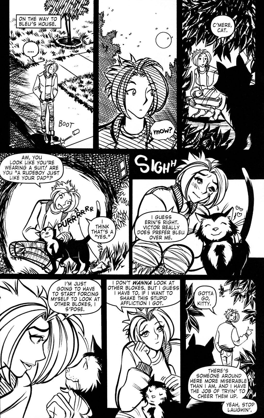 Read online Blue Monday: Painted Moon comic -  Issue #1 - 20