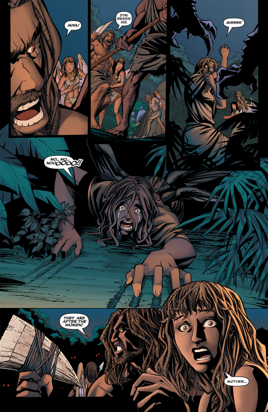 Read online Michael Turner's Soulfire: Chaos Reign comic -  Issue #0 - 12